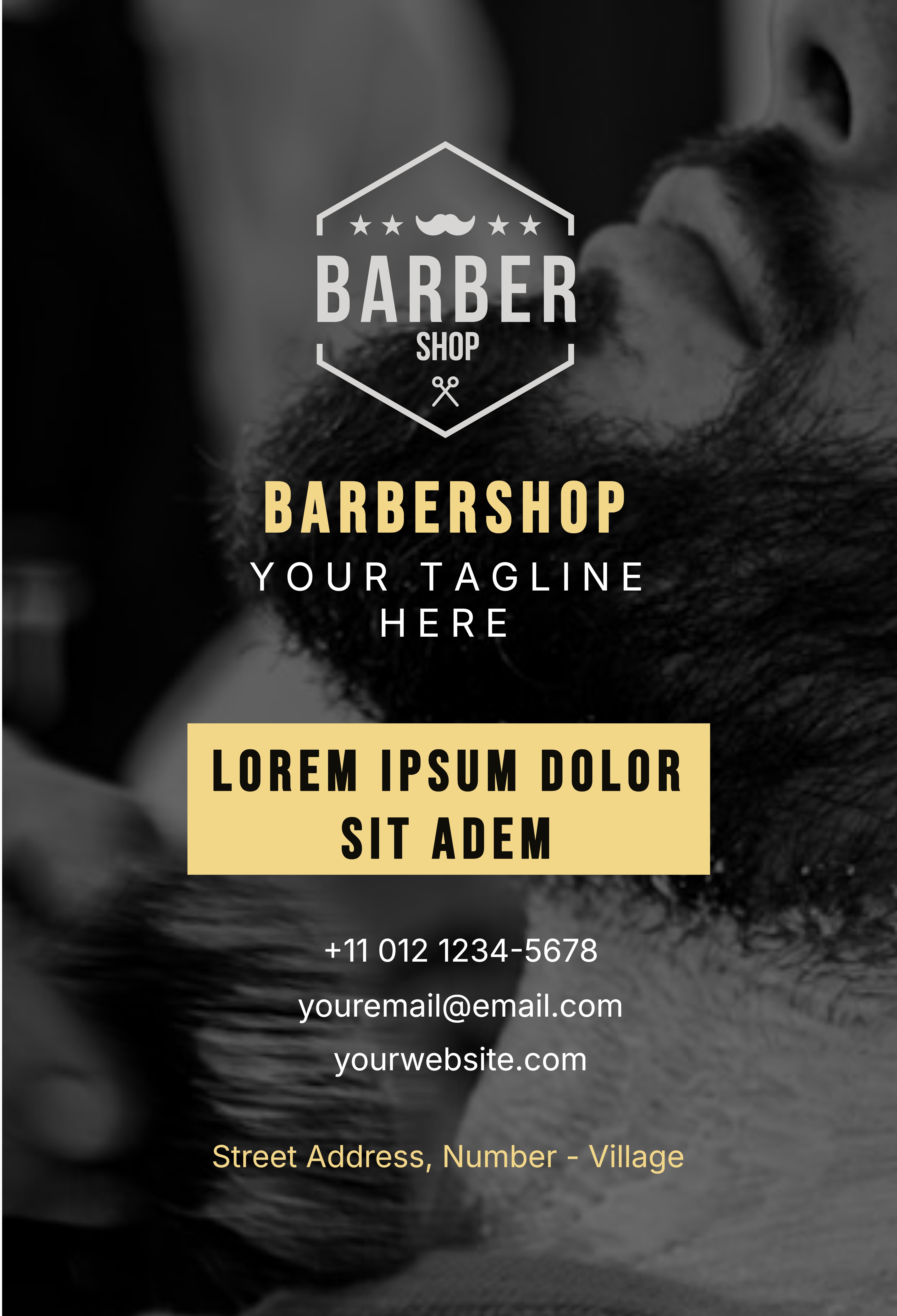 A-frame (24 x 36)_Barbershop 2