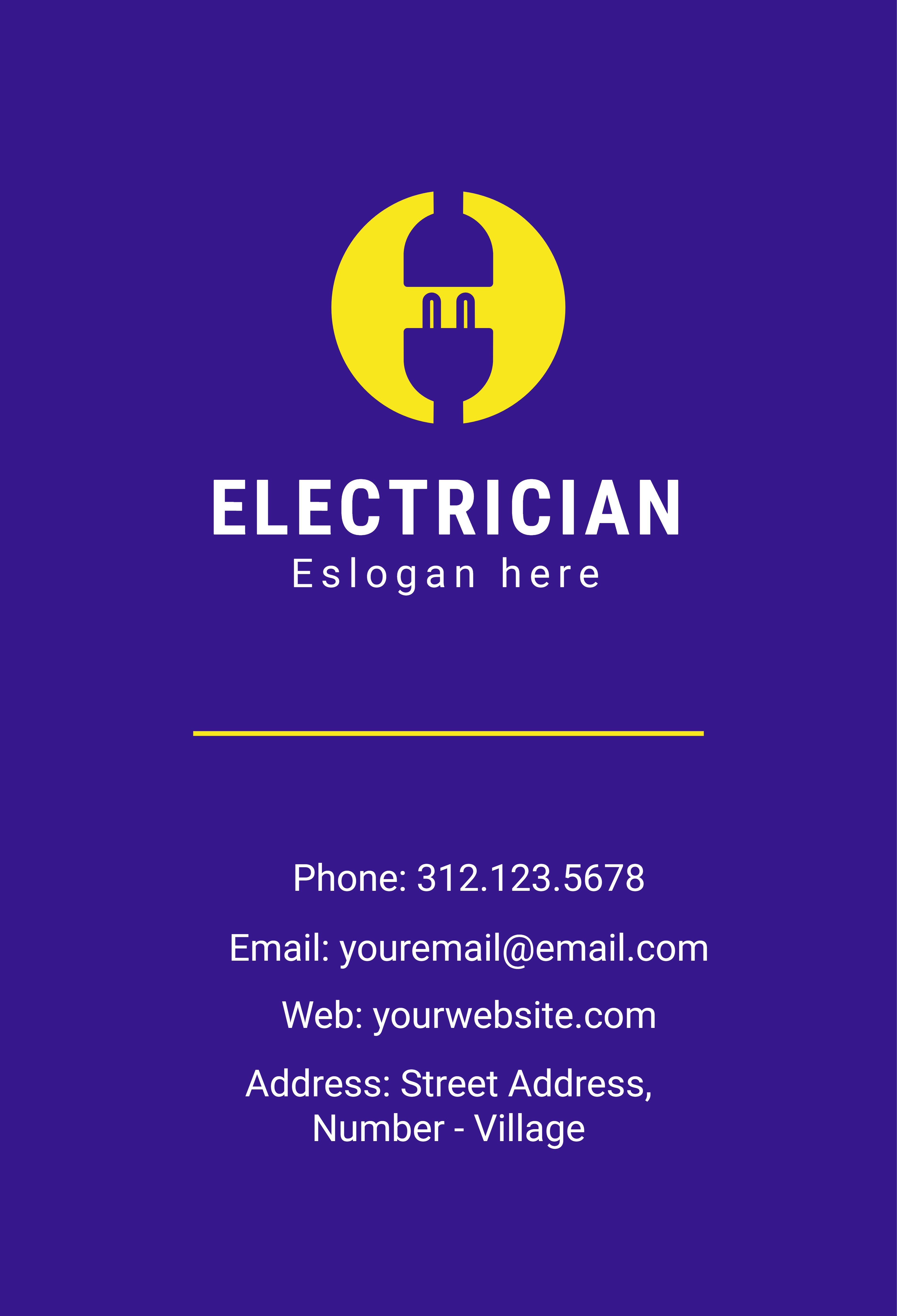 A-frame (24 x 36)_Electrician 1