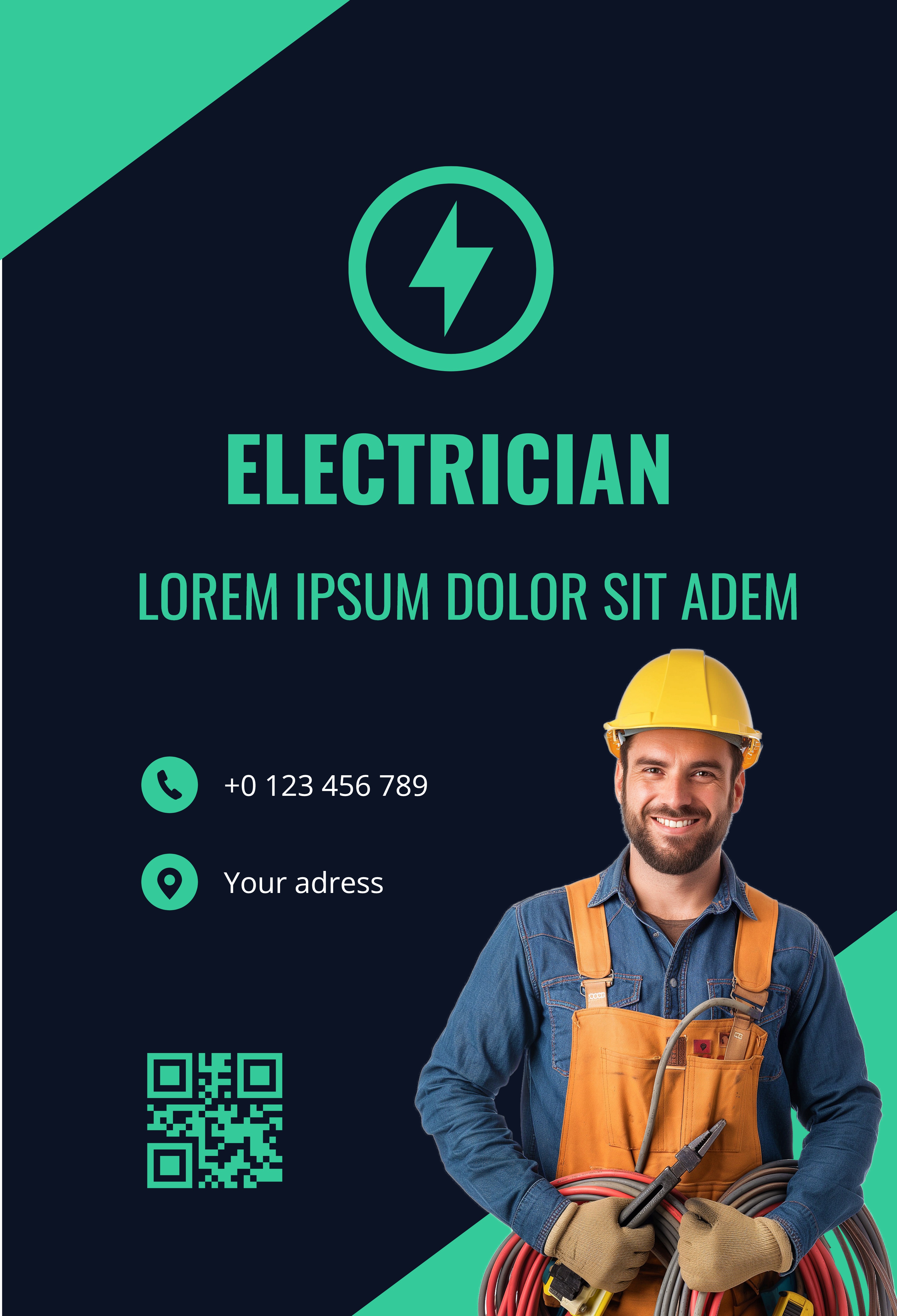 A-frame (24 x 36)_Electrician 2