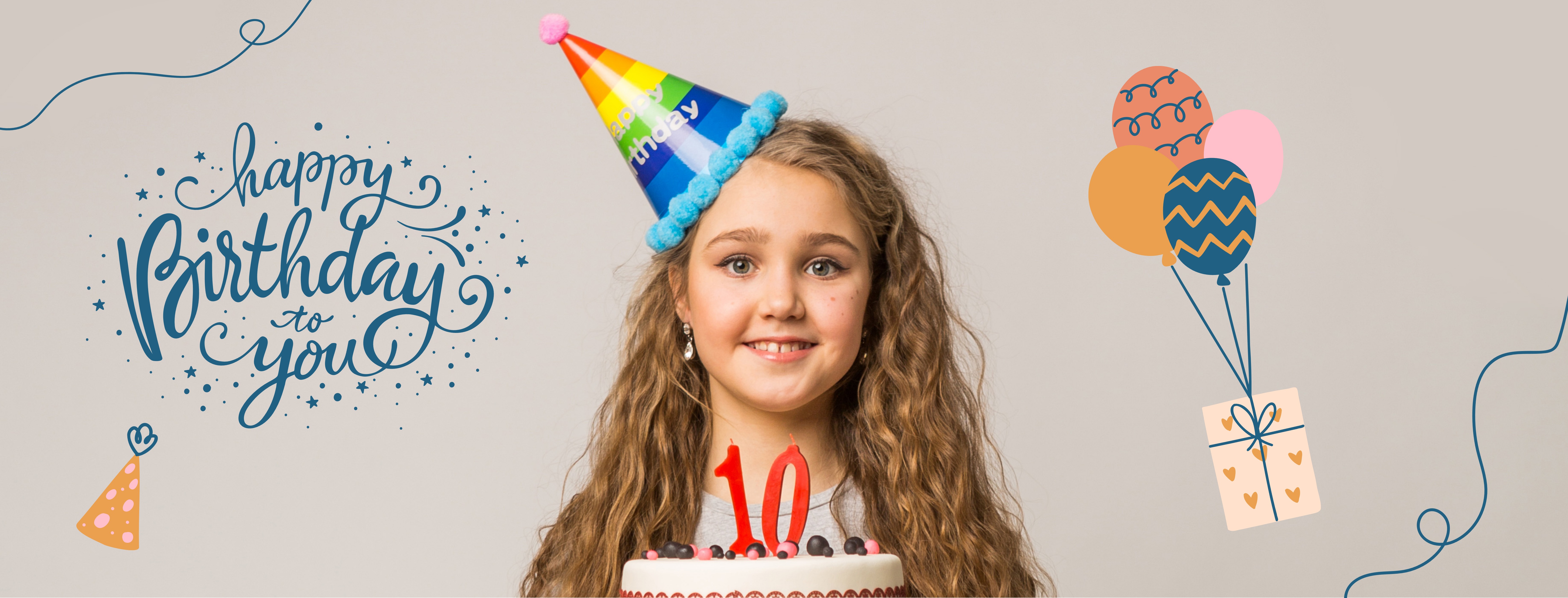 Booster Vinyl Banner (3 x 8) Horizontal_Birthday 1