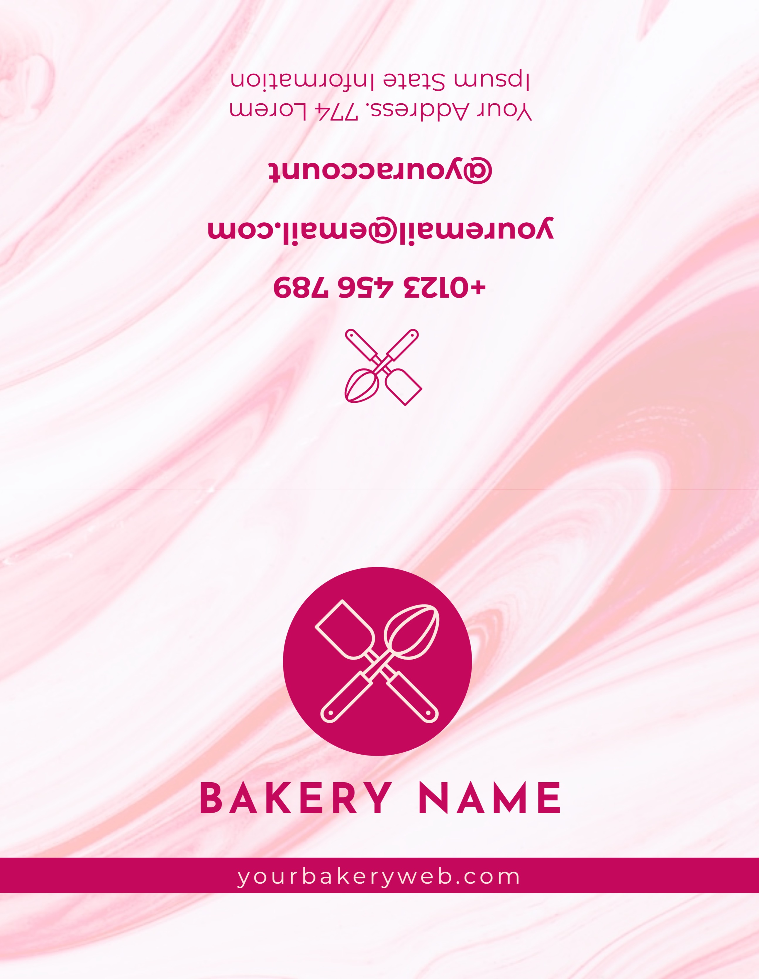 Brochure Half-fold (8.5 x 5.5) Horizontal_Bakery 1