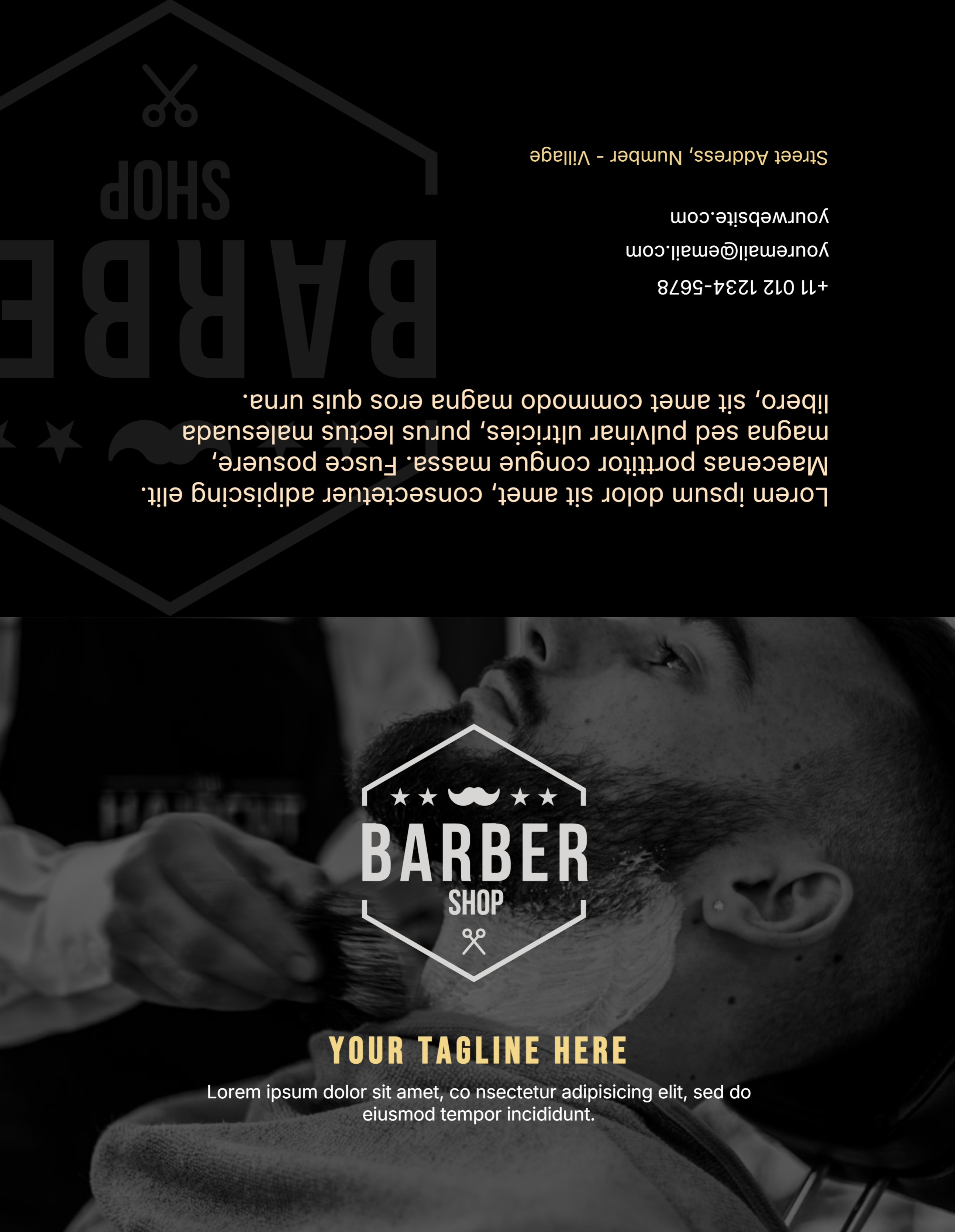 Brochure Half-fold (8.5 x 5.5) Horizontal_Barbershop 2