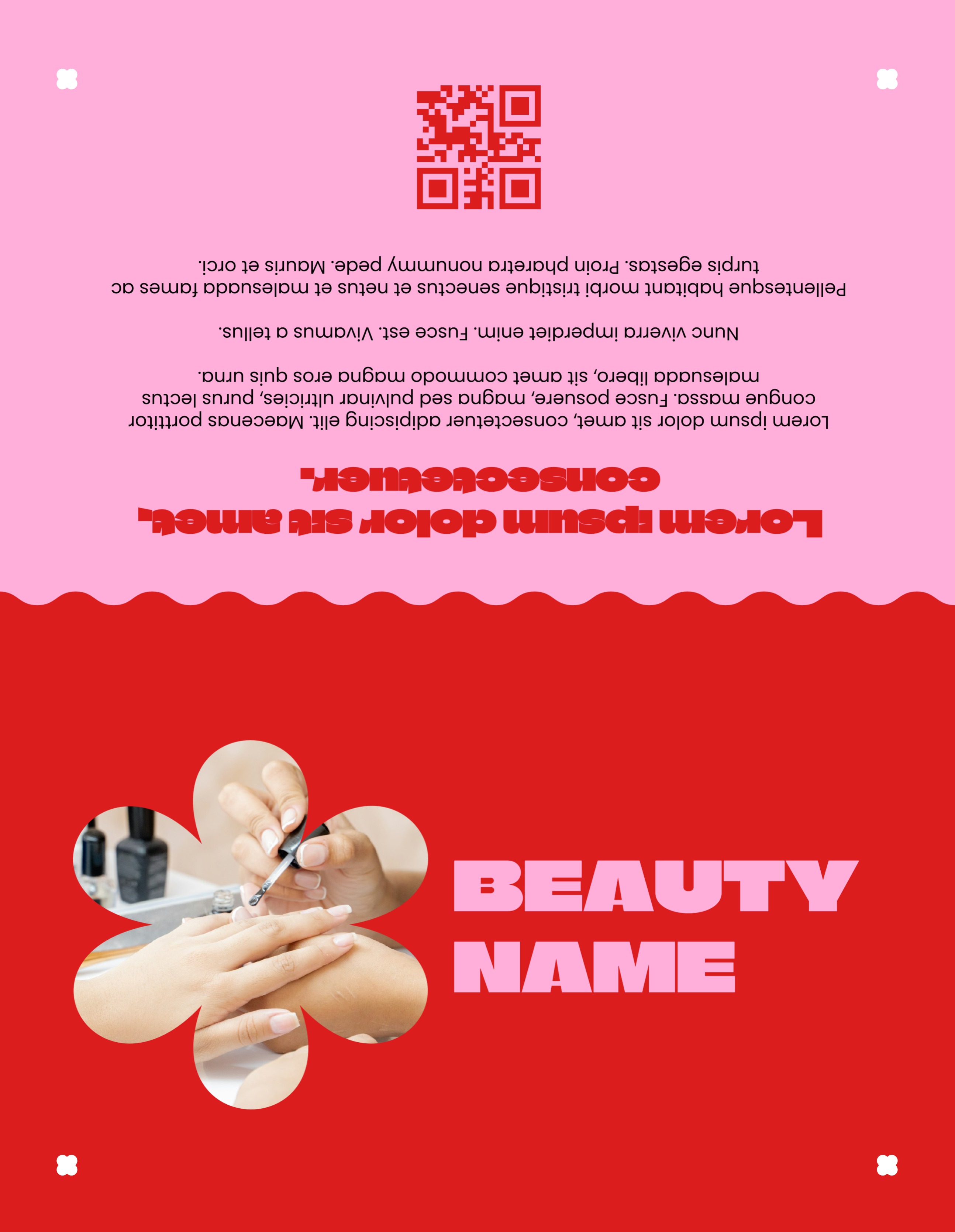 Brochure Half-fold (8.5 x 5.5) Horizontal_Beauty Spa 3