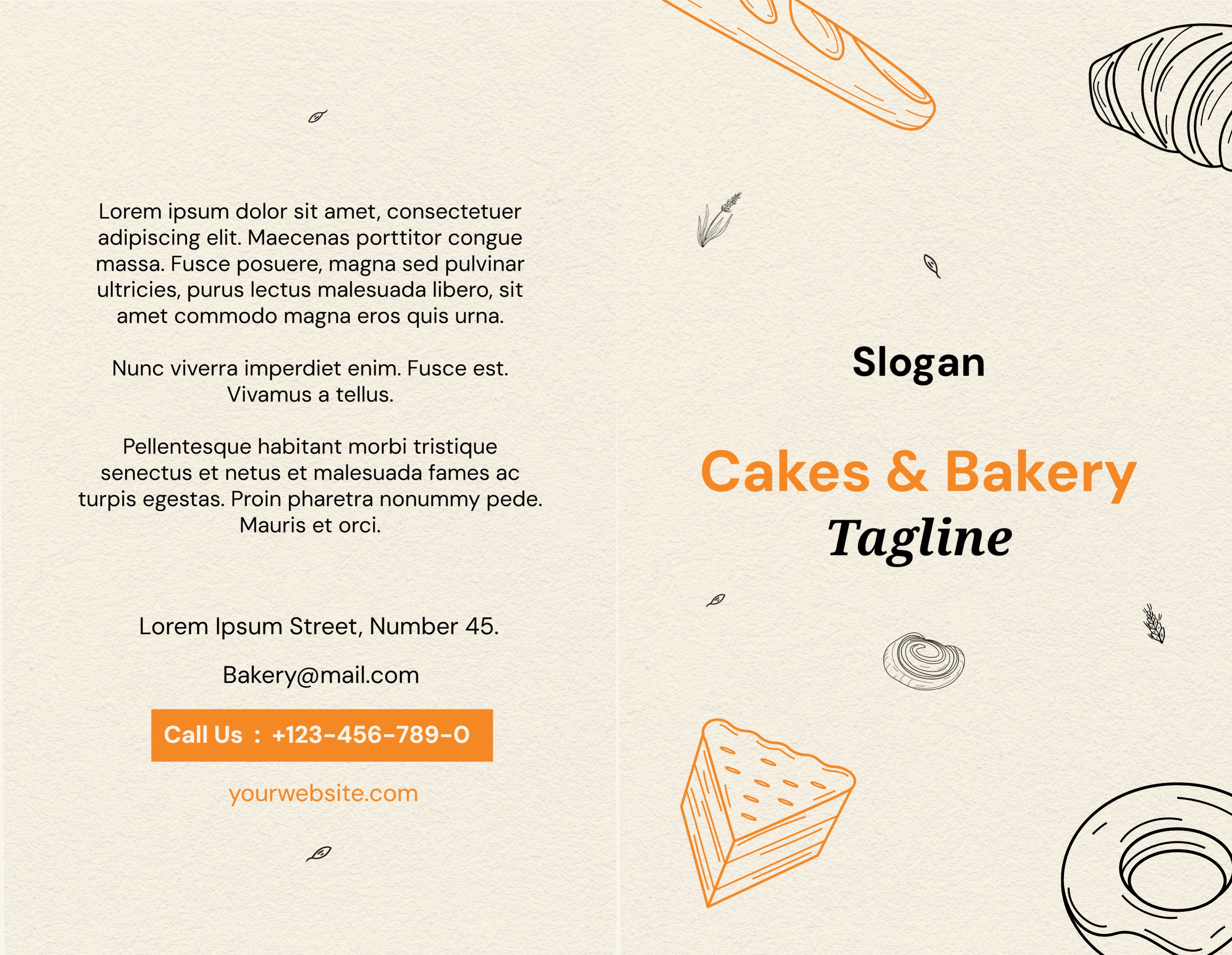 Brochure Half-fold (8.5 x 5.5) Vertical_Bakery 2