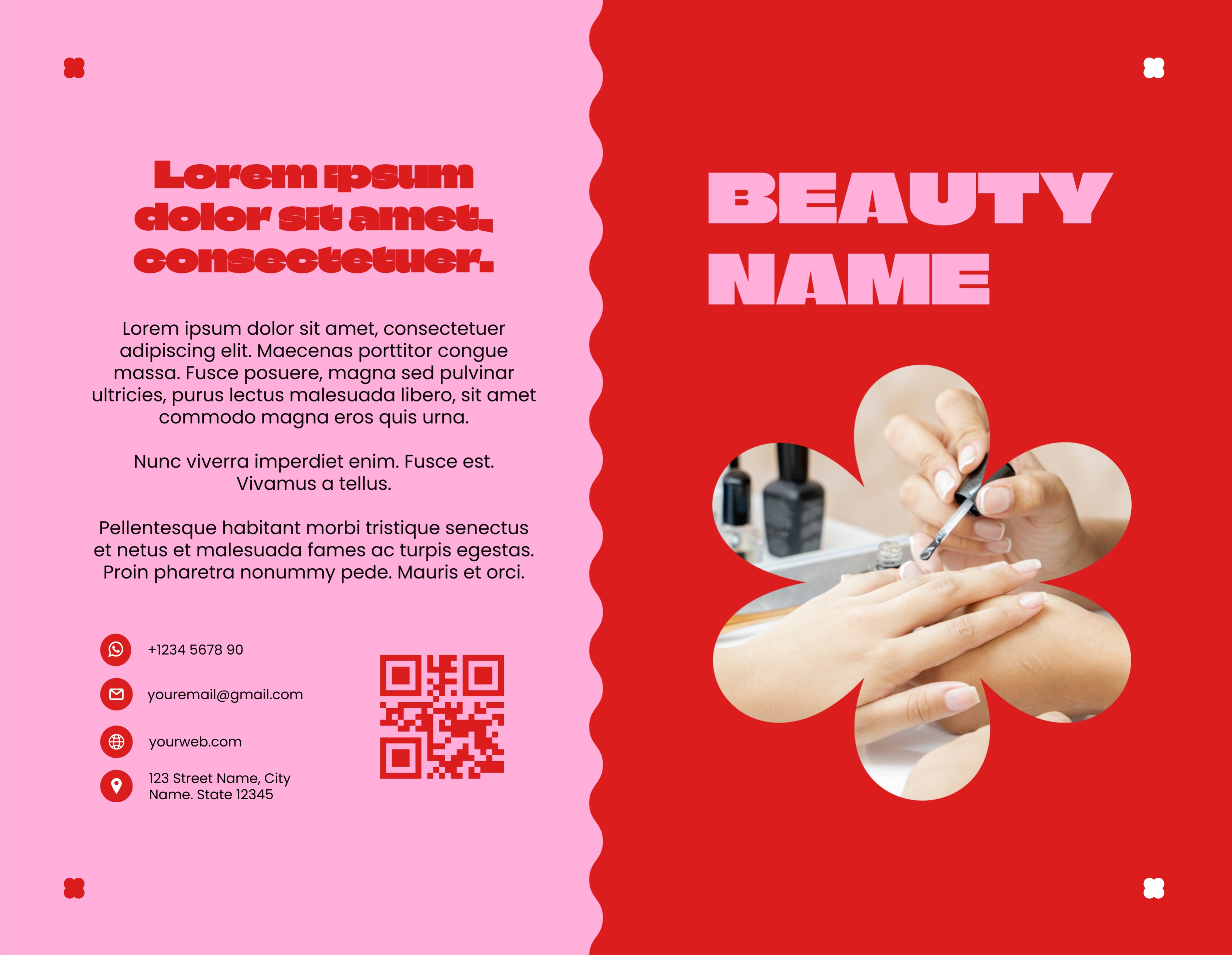 Brochure Half-fold (8.5 x 5.5) Vertical_Beauty Spa 3