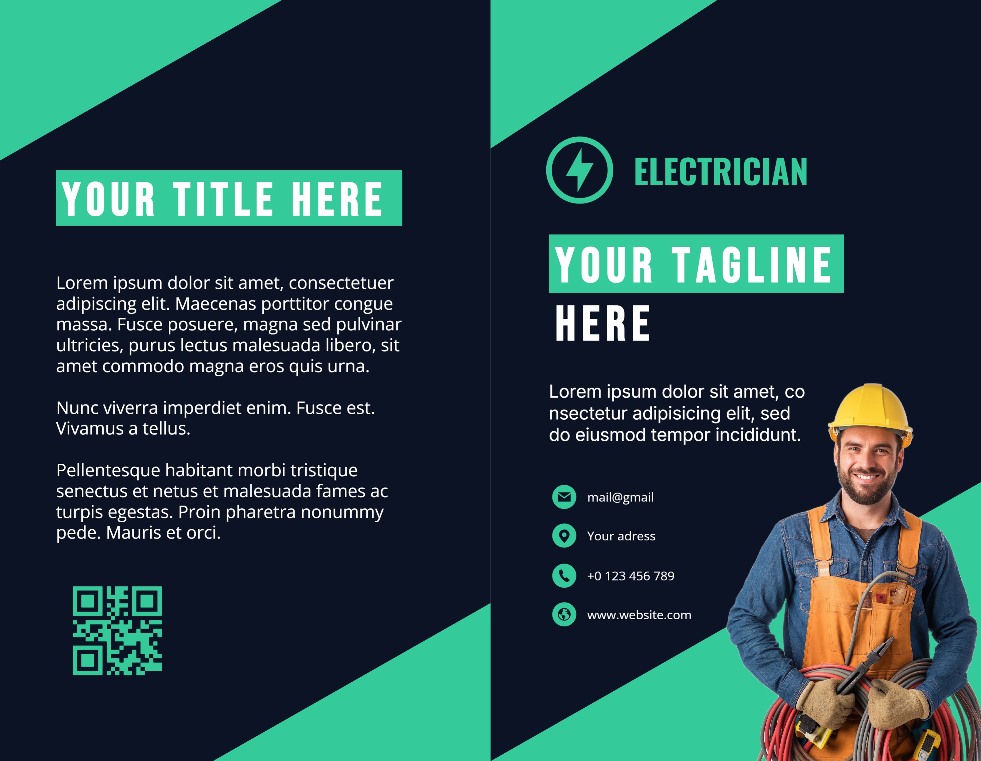 Brochure Half-fold (8.5 x 5.5) Vertical_Electrician 2