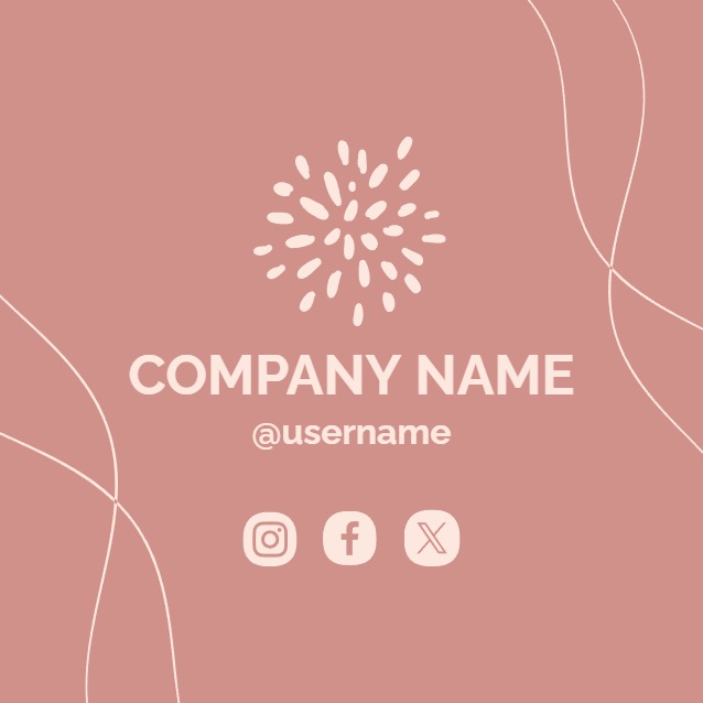 Circle Business Card (2 x 2)_Beauty Spa 1