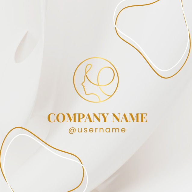 Circle Business Card (2 x 2)_Beauty Spa 2