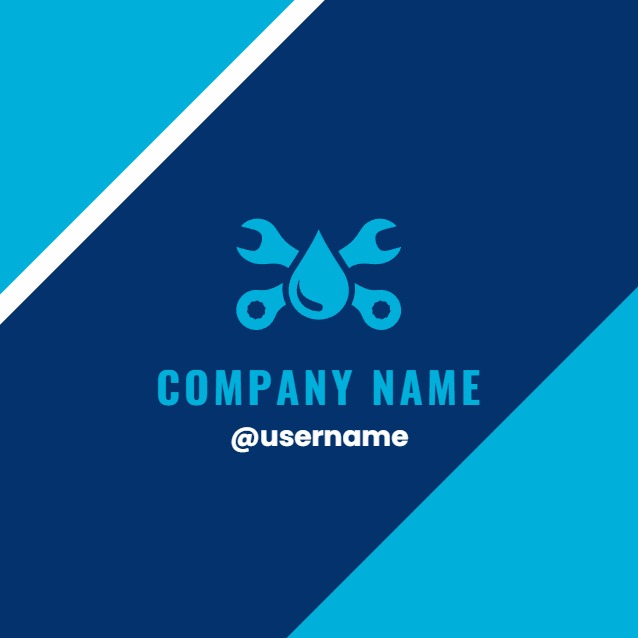 Circle Business Card (2 x 2)_Plumbing 1