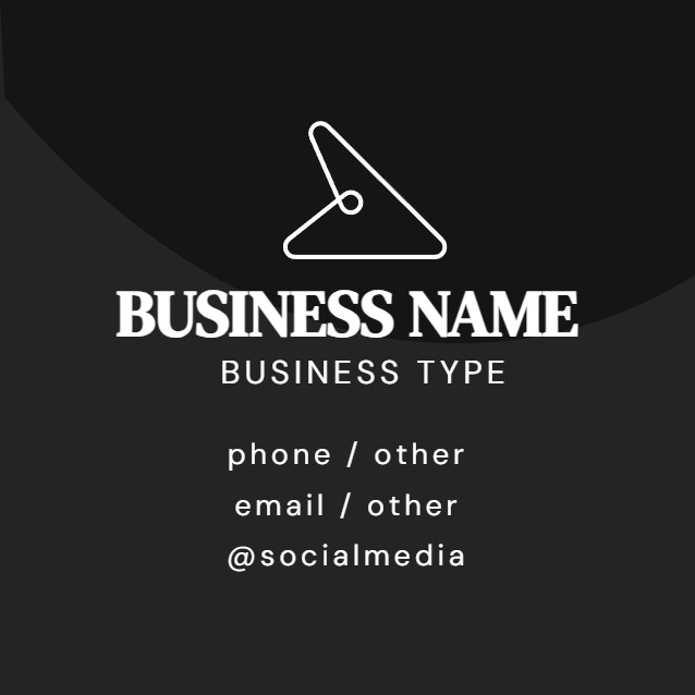 Circle Business Card (2 x 2)_Restaurant 1