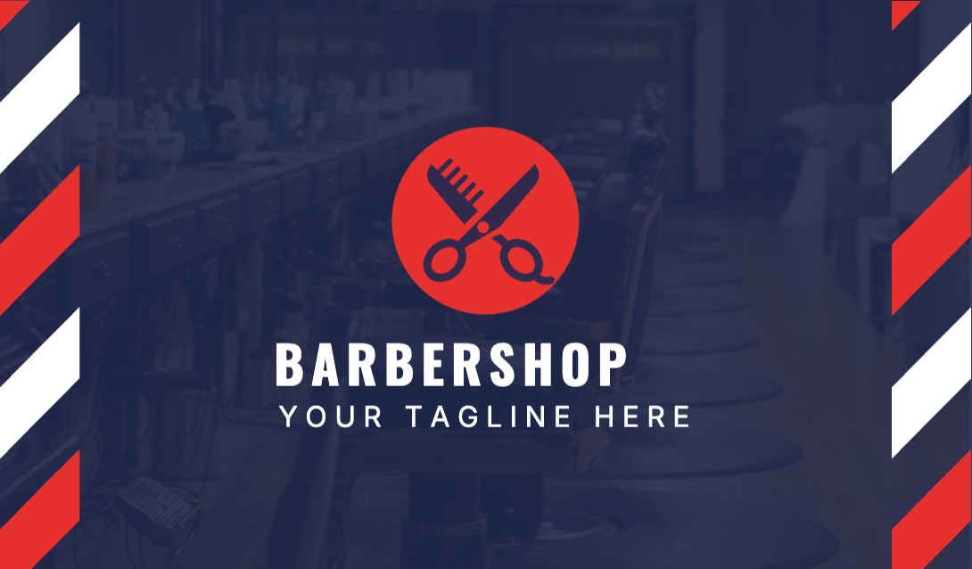 Deluxe Business Card - Horizontal (3.5 x 2)_2 Rounded Corners_Barbershop 1 