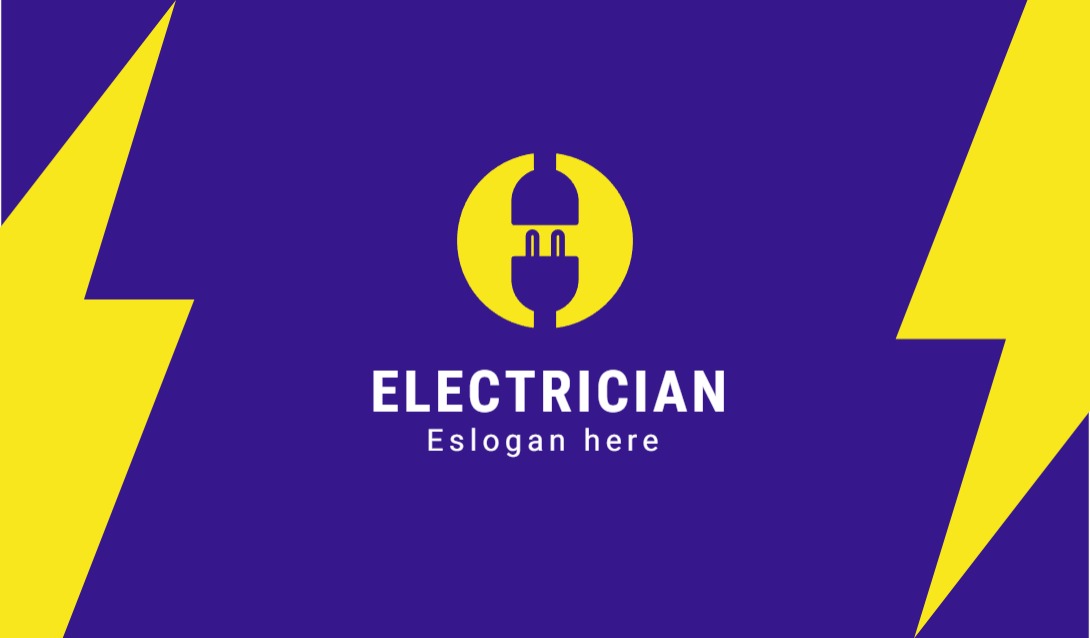 Deluxe Business Card - Horizontal (3.5 x 2)_Electrician 1