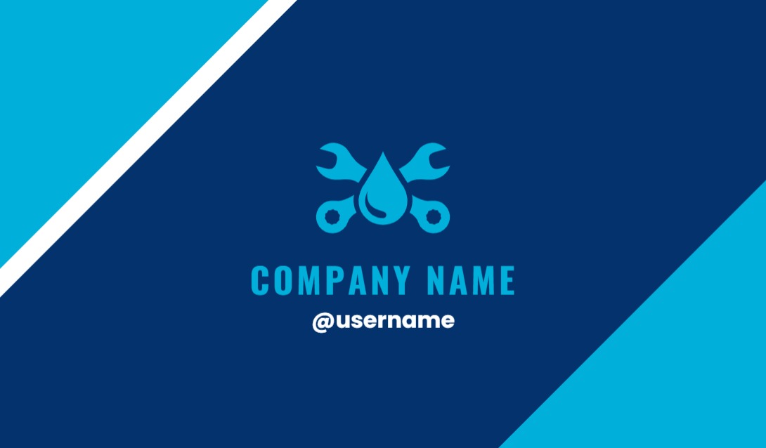 Deluxe Business Card - Horizontal (3.5 x 2)_Plumbing 1