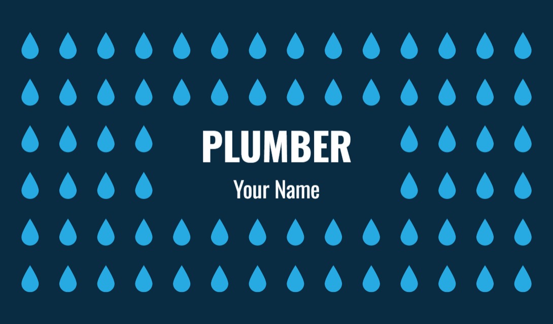 Deluxe Business Card - Horizontal (3.5 x 2)_Plumbing 2