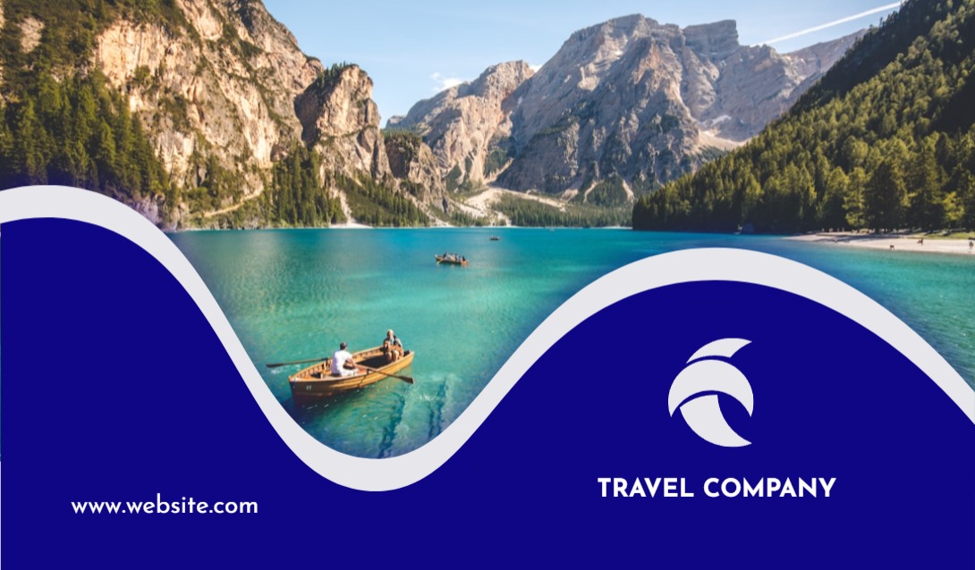 Deluxe Business Card - Horizontal (3.5 x 2)_Travel Agency