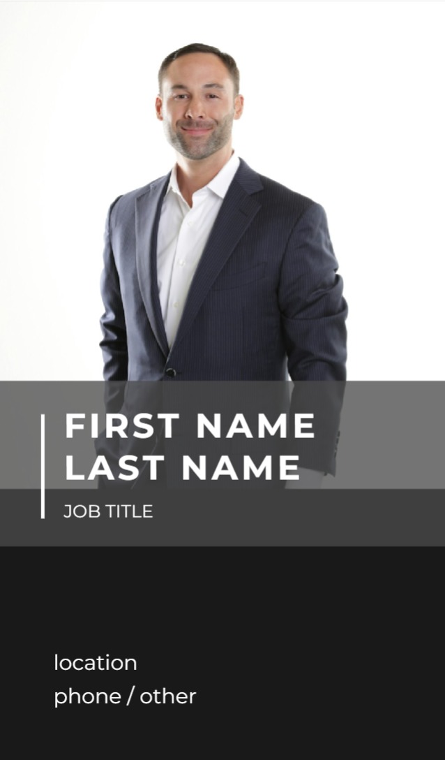 Deluxe Business card - Vertical (2 x 3.5) Rounded Corners_Lawyer 1