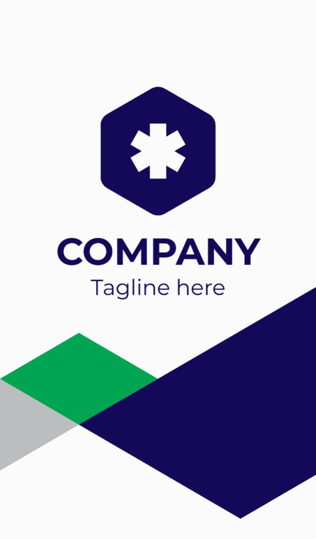 Deluxe Business card - Vertical (2 x 3.5)_2 Rounded Corners_Accounting & Finances 3