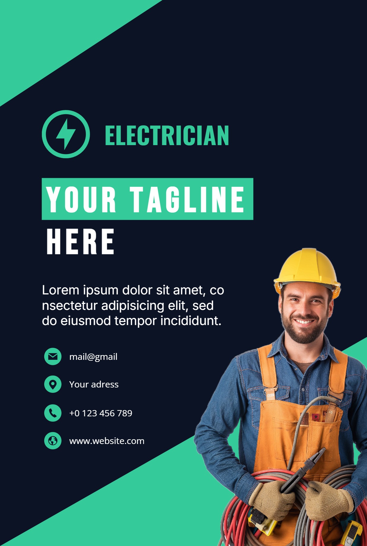 Deluxe Postcard (4 x 6)_Electrician 2