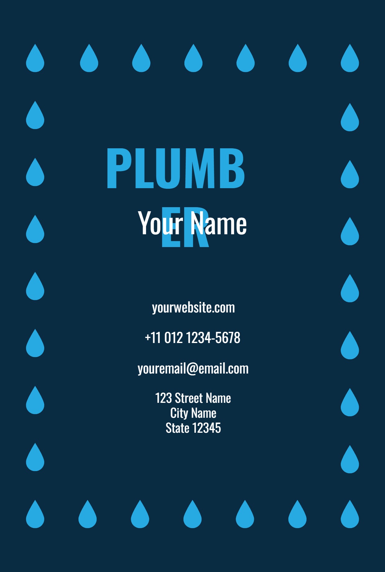 Deluxe Postcard (4 x 6)_Plumbing 2 