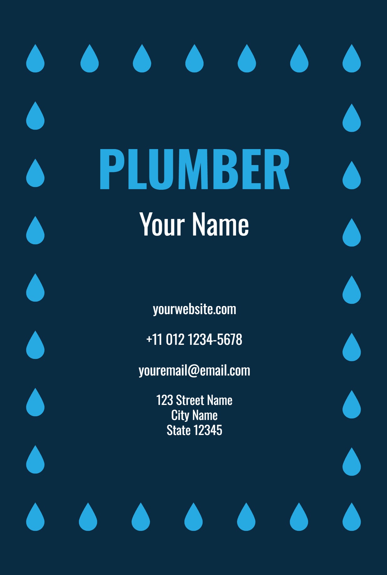 Deluxe Postcard (4 x 6)_Plumbing 2 