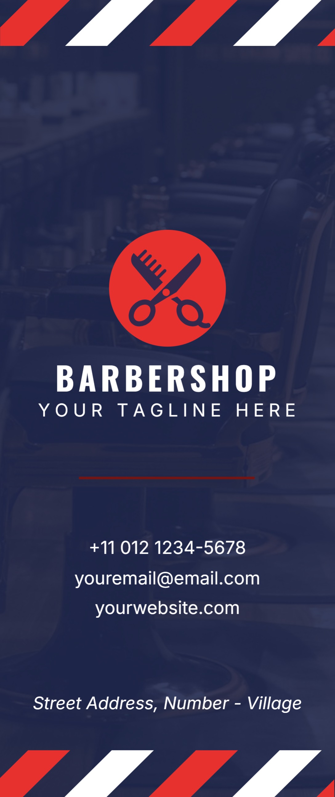 Door Hanger (3.5 x 8.5)_Barbershop 1