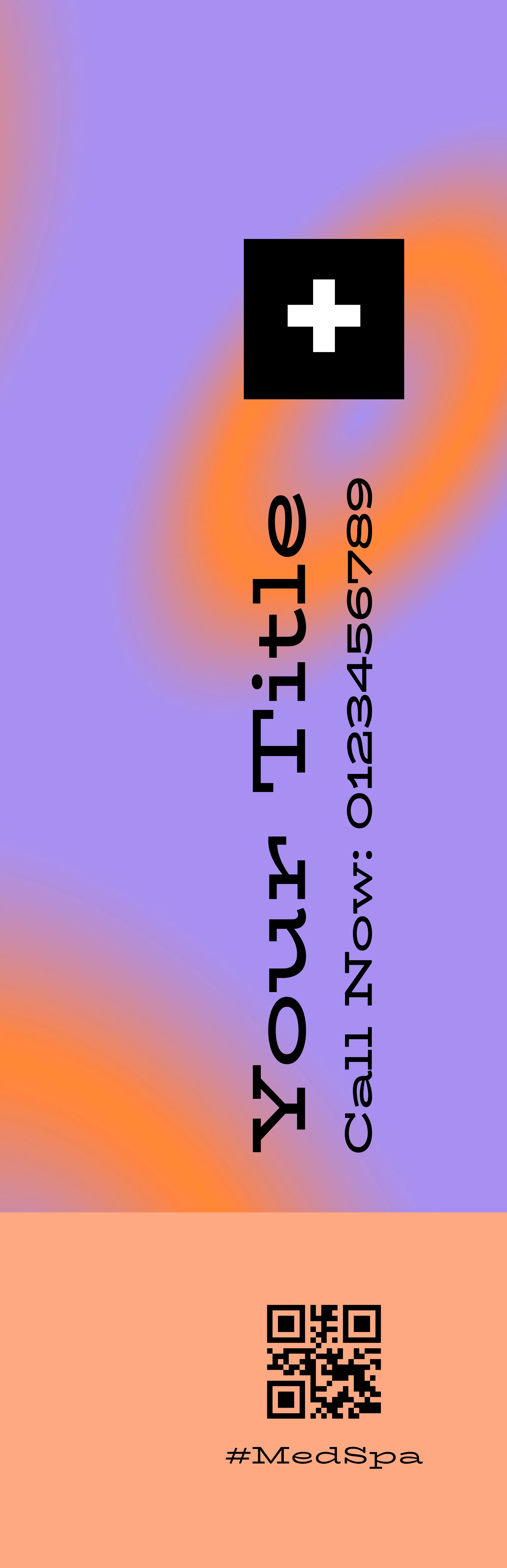 Feather Flag - Both Sides (10 ft.)_Med Spa 3