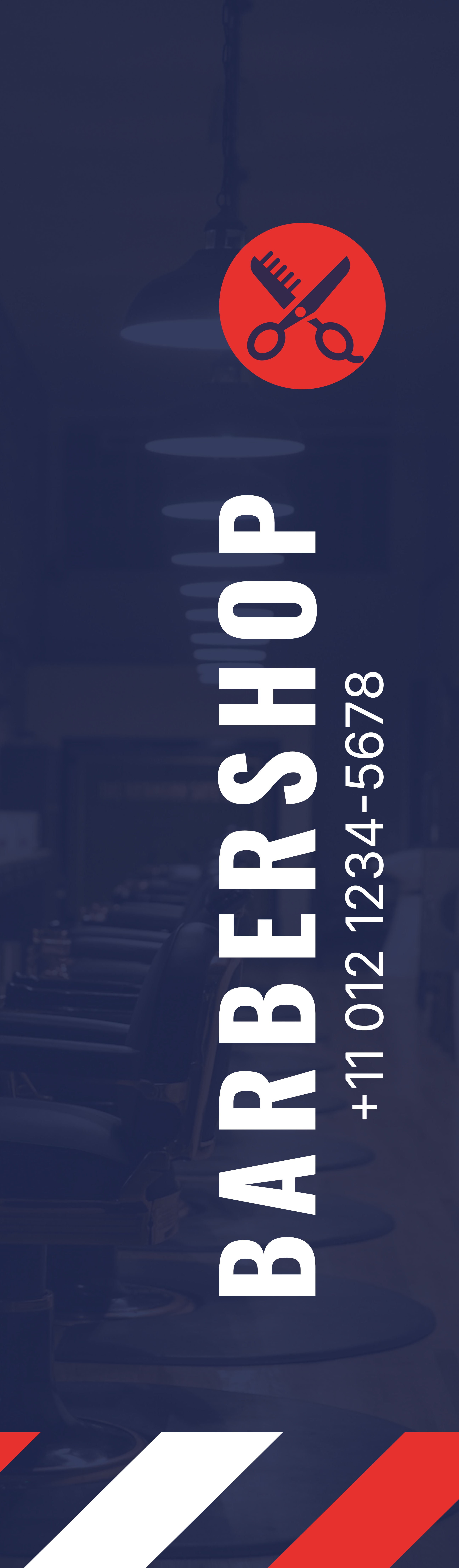 Feather Flag - Both Sides (12ft. Jumbo)_Barbershop 1