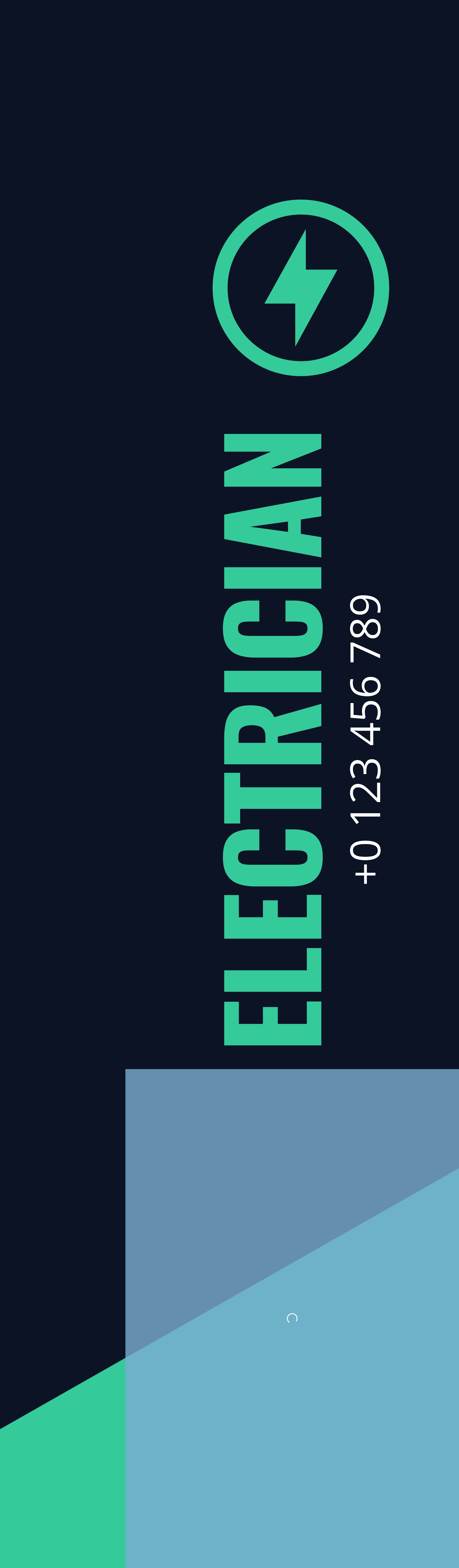 Feather Flag - Both Sides (12ft. Jumbo)_Electrician 2 