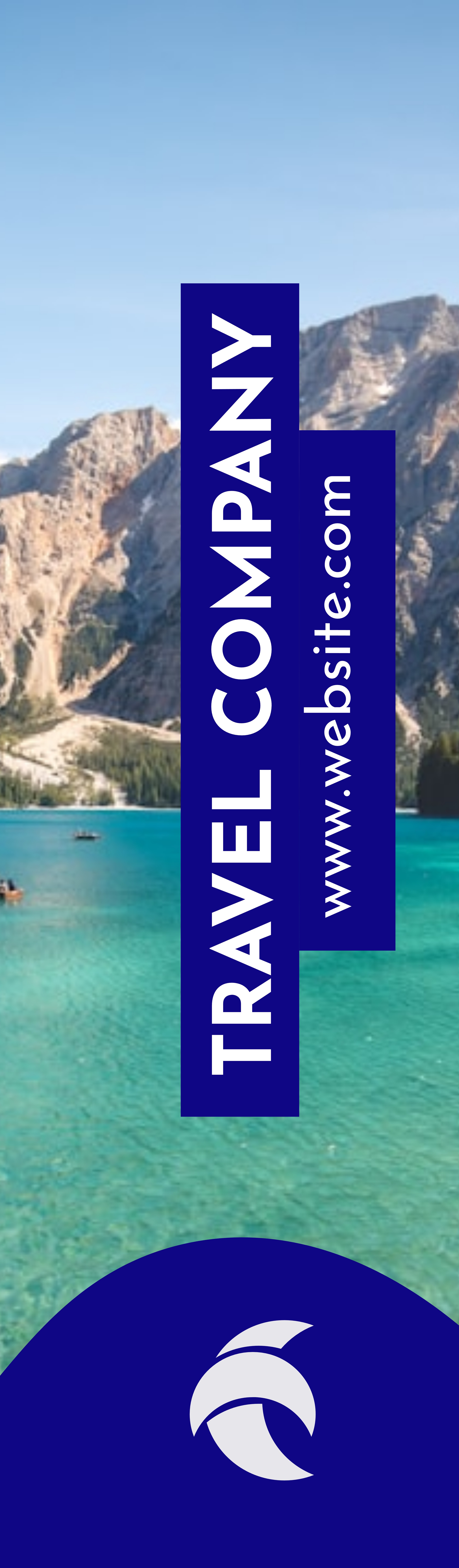 Feather Flag - Both Sides (12ft. Jumbo)_Travel Agency 1