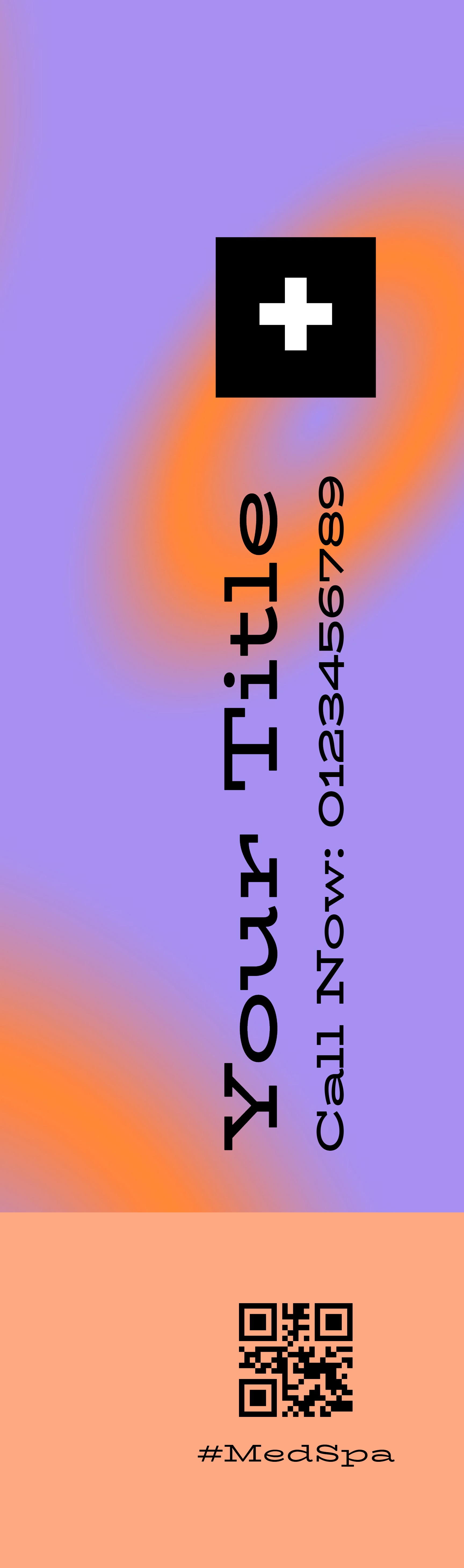 Feather Flag - Both Sides (8 ft.)_Med Spa 3