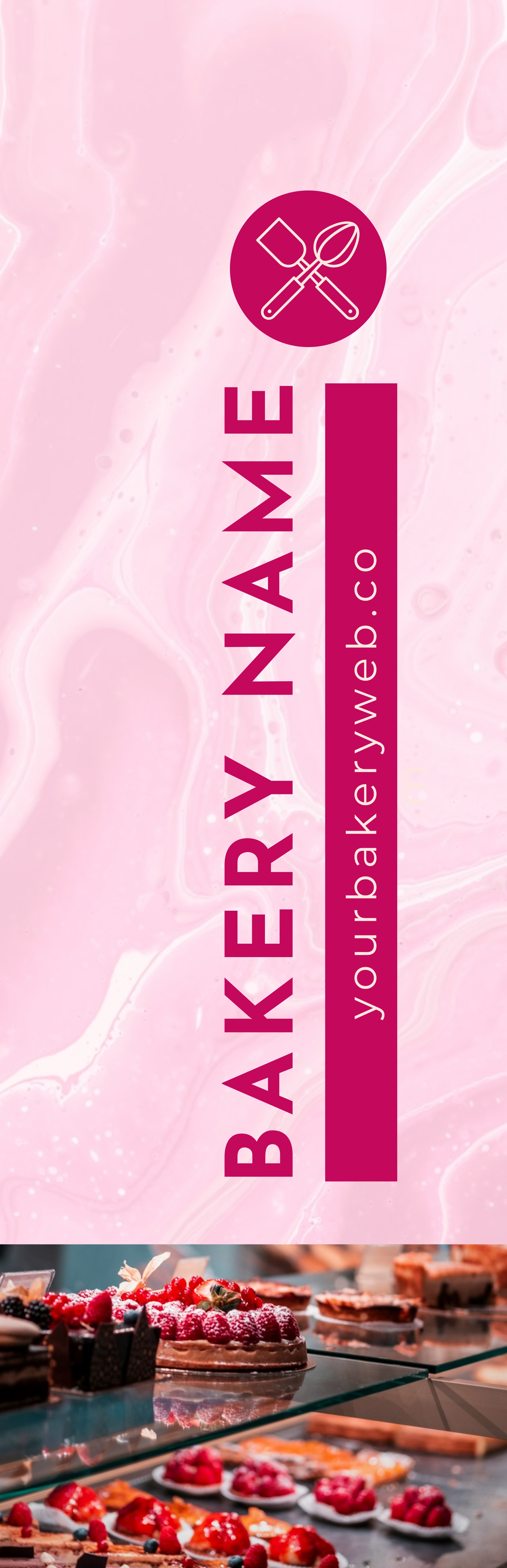 Feather Flag - Left Pole (10 ft.)_Bakery 1