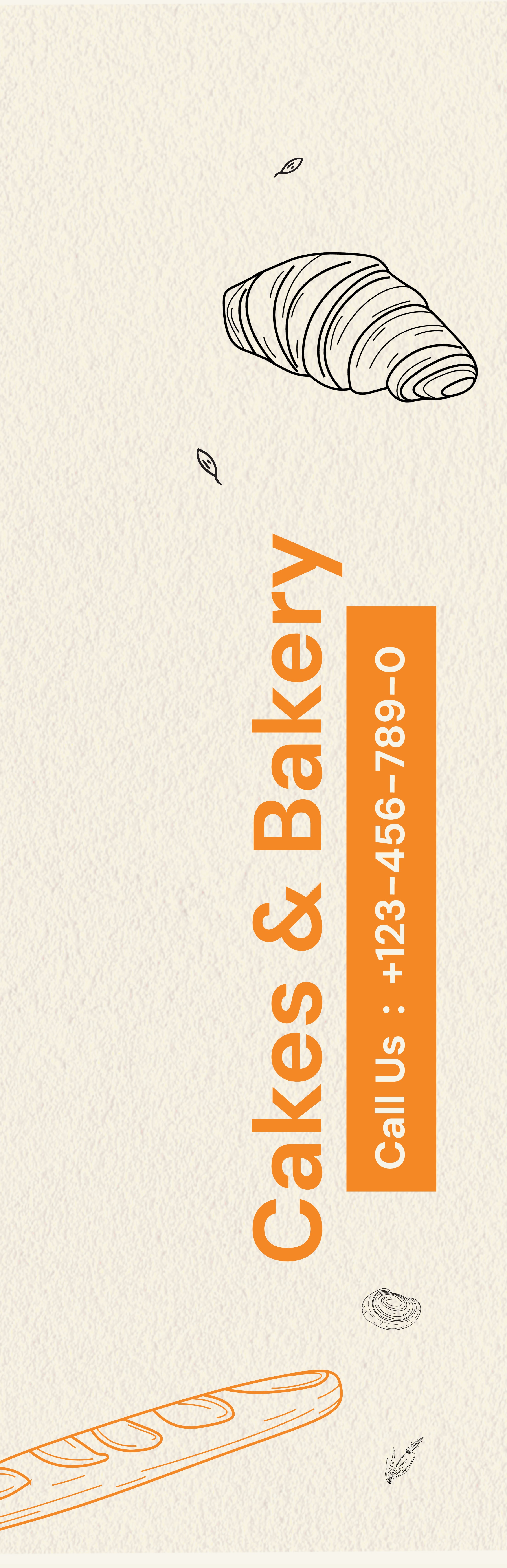 Feather Flag - Left Pole (10 ft.)_Bakery 2