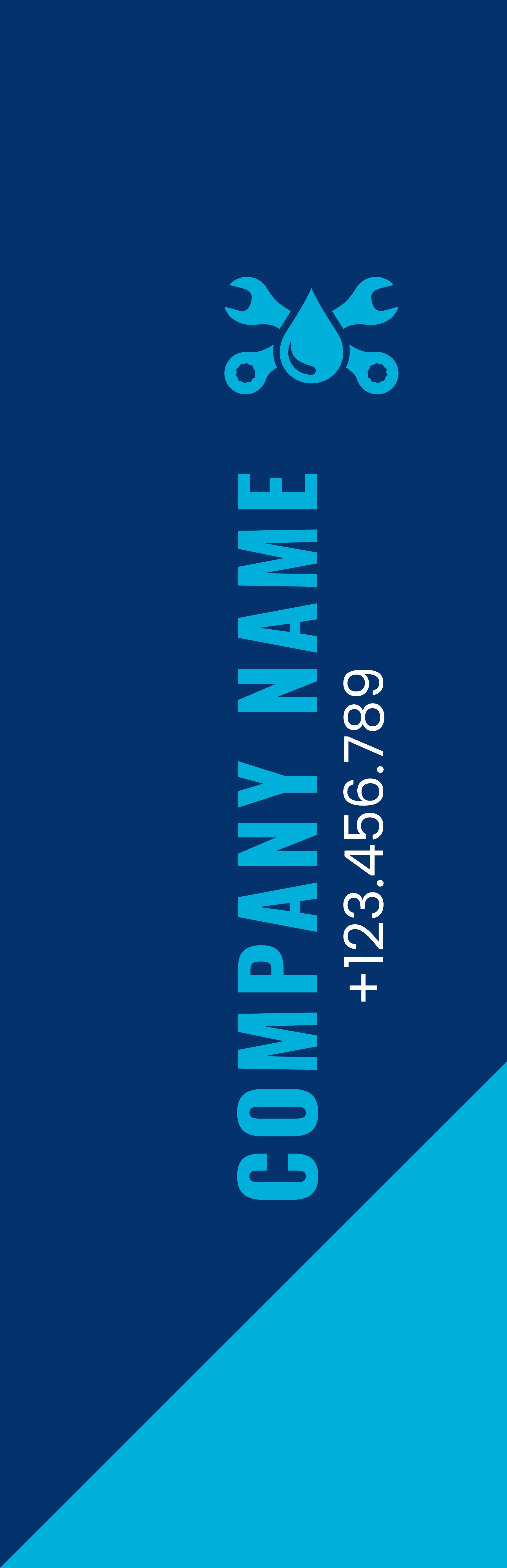 Feather Flag - Left Pole (10 ft.)_Plumbing 1