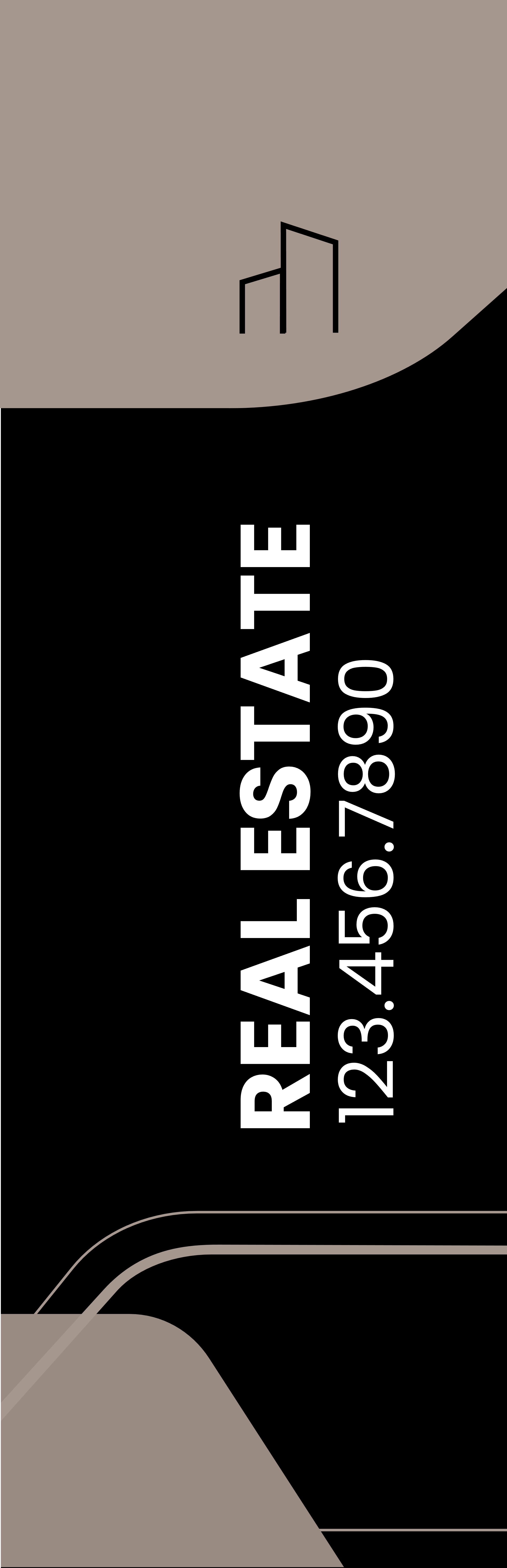 Feather Flag - Left Pole (10 ft.)_Realtors 2