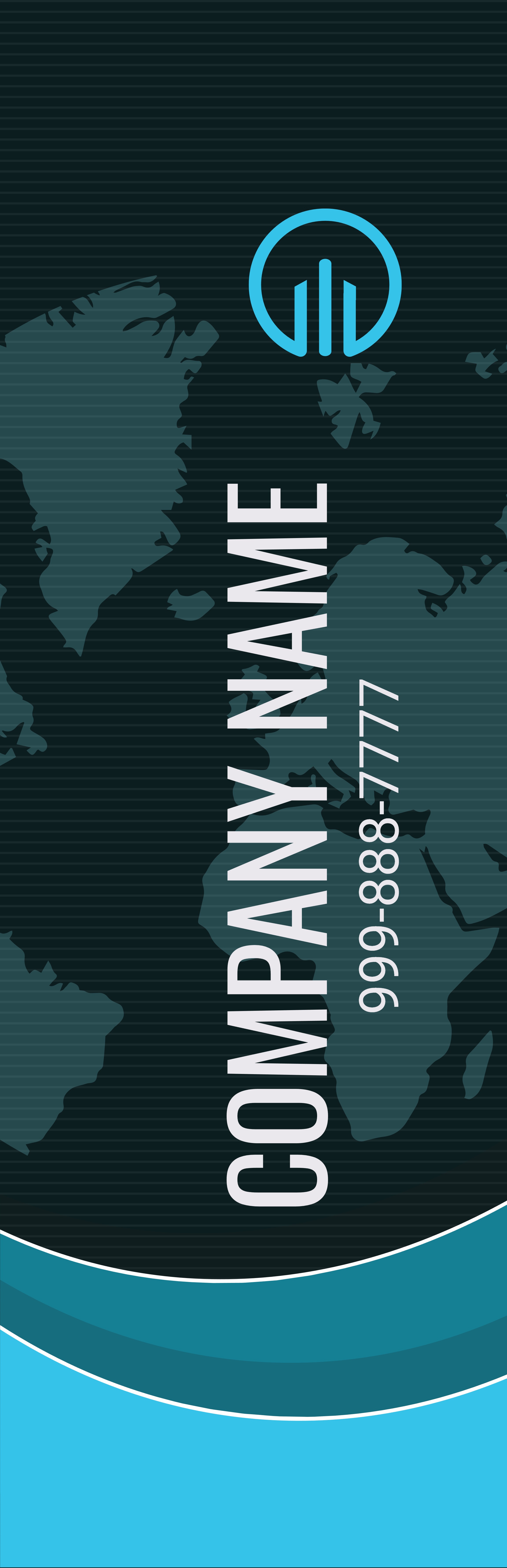 Feather Flag - Left Pole (10 ft.)_Travel Agency 2