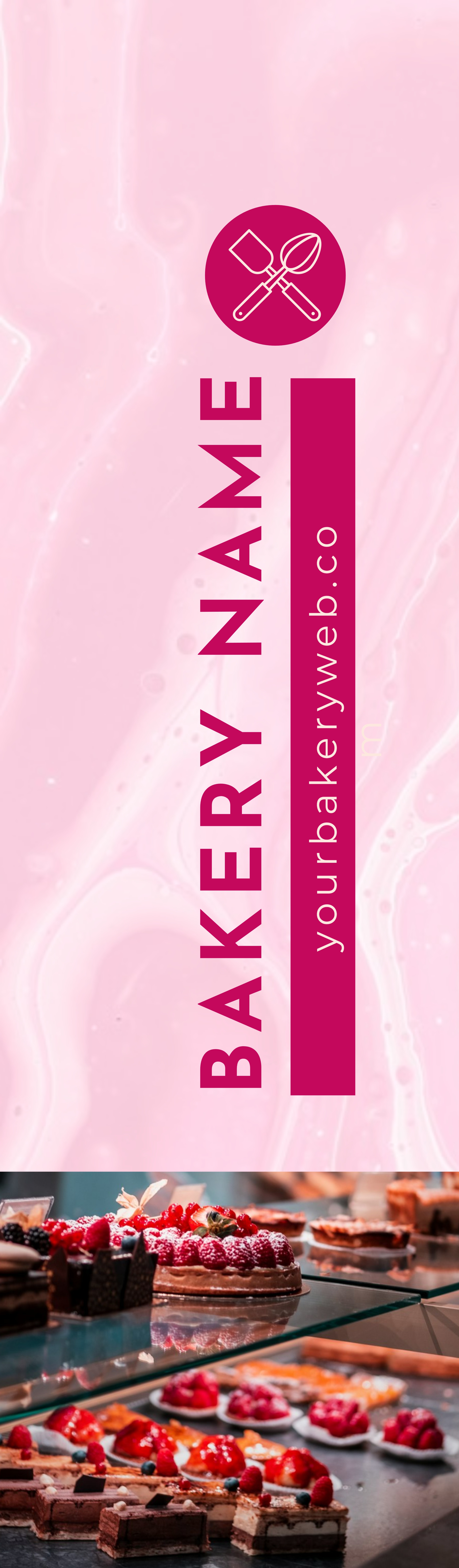 Feather Flag - Left Pole (12ft. Jumbo)_Bakery 1