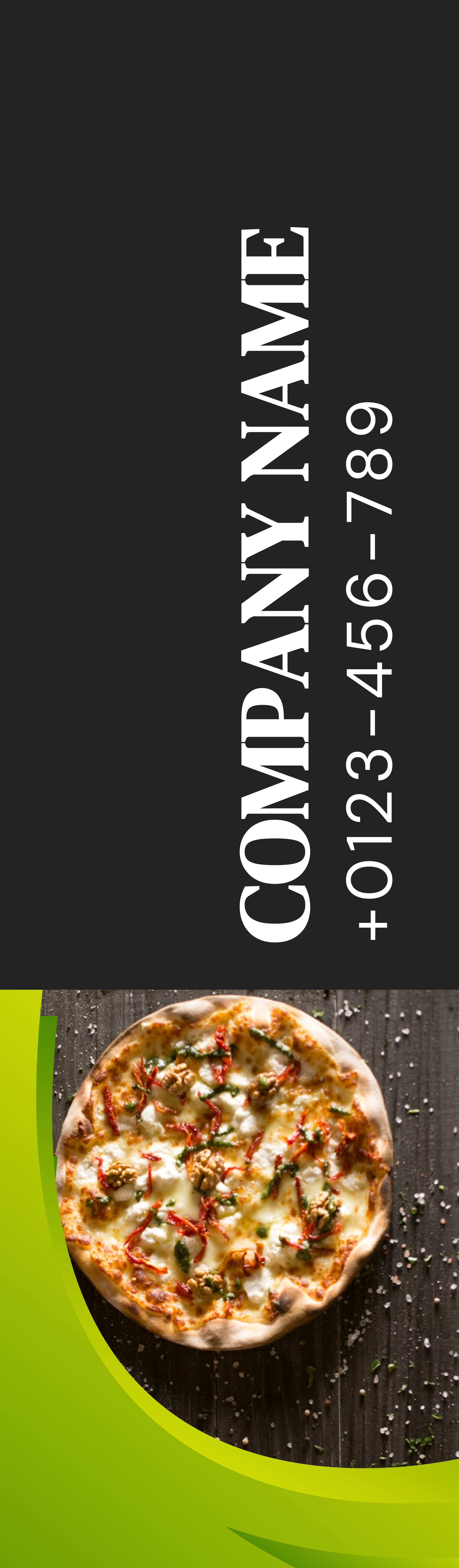 Feather Flag - Left Pole (12ft. Jumbo)_Restaurant 1