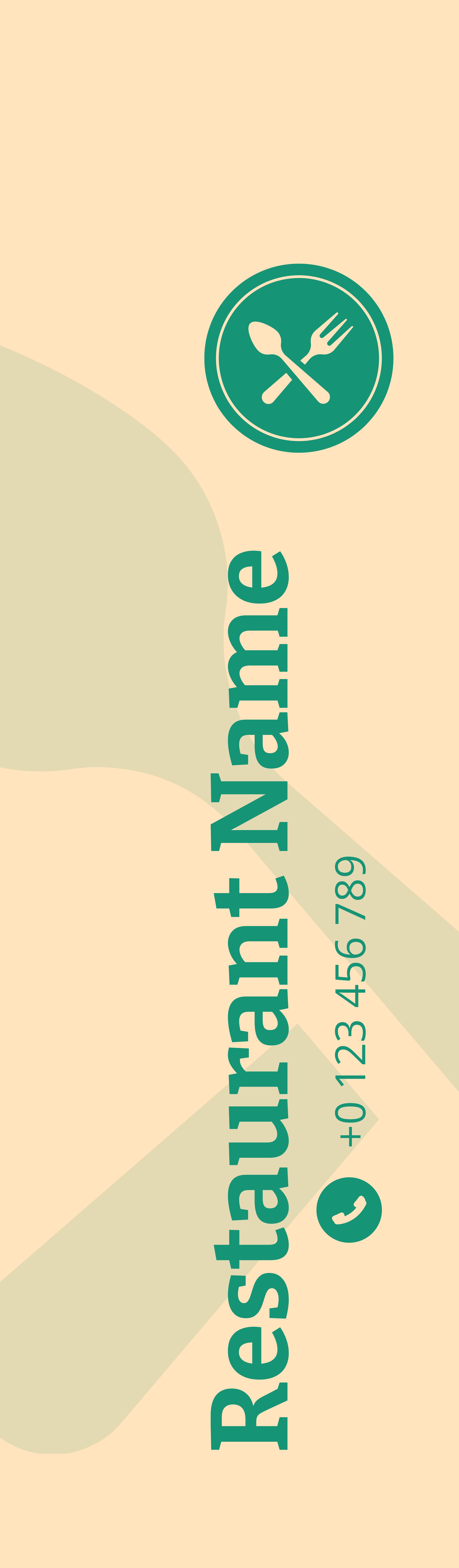 Feather Flag - Left Pole (12ft. Jumbo)_Restaurant 2