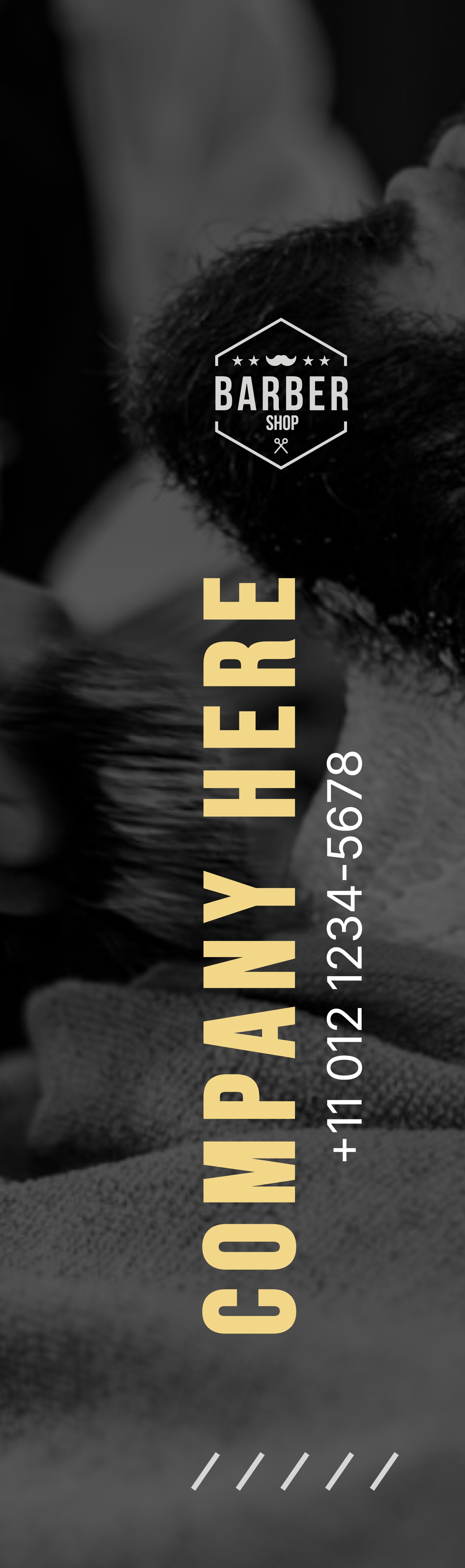 Feather Flag - Left Pole (8 ft.)_Barbershop 2