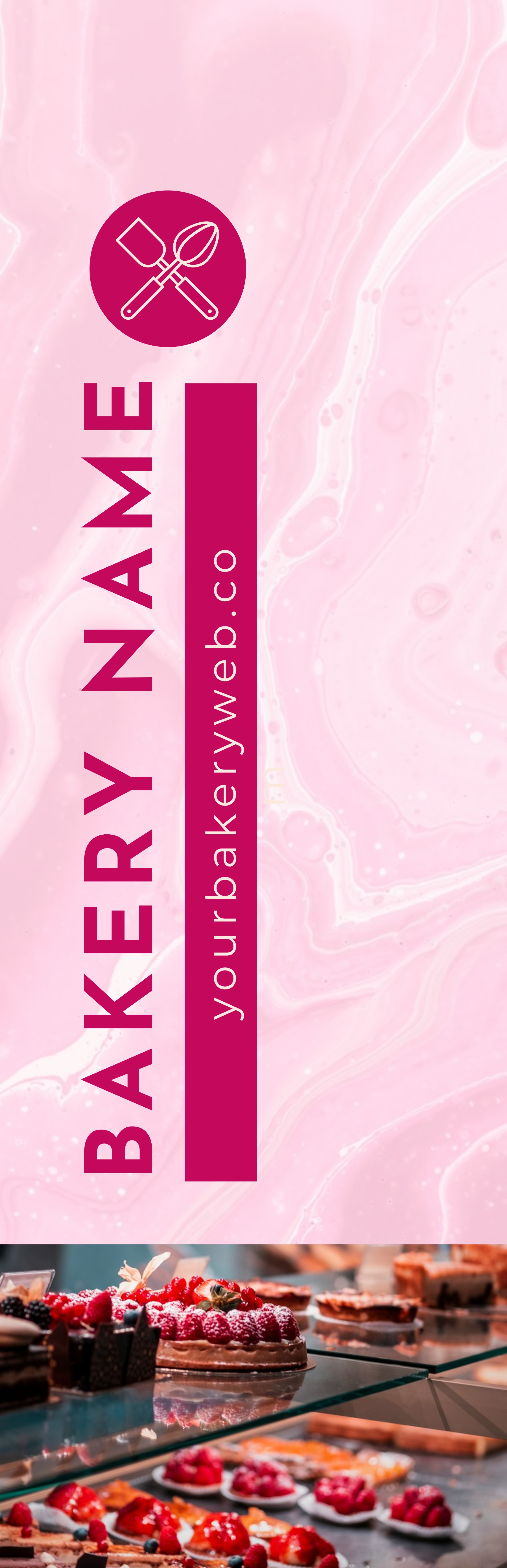 Feather Flag - Right Pole (10 ft.)_Bakery 1