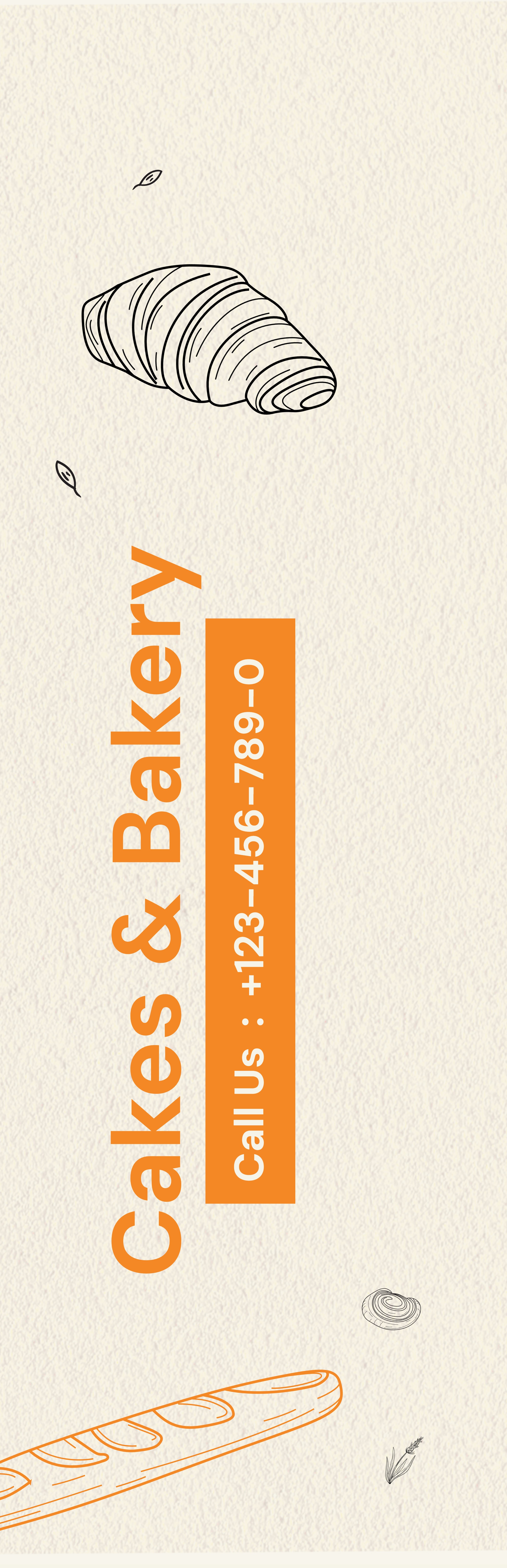 Feather Flag - Right Pole (10 ft.)_Bakery 2