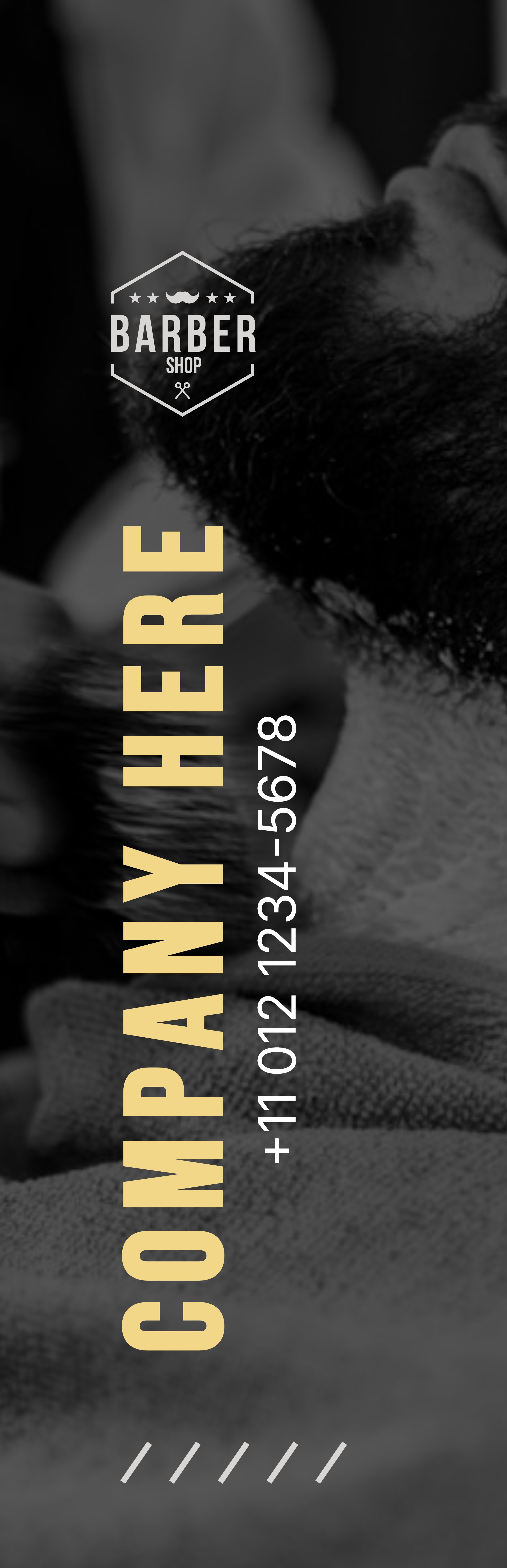 Feather Flag - Right Pole (10 ft.)_Barbershop 2 