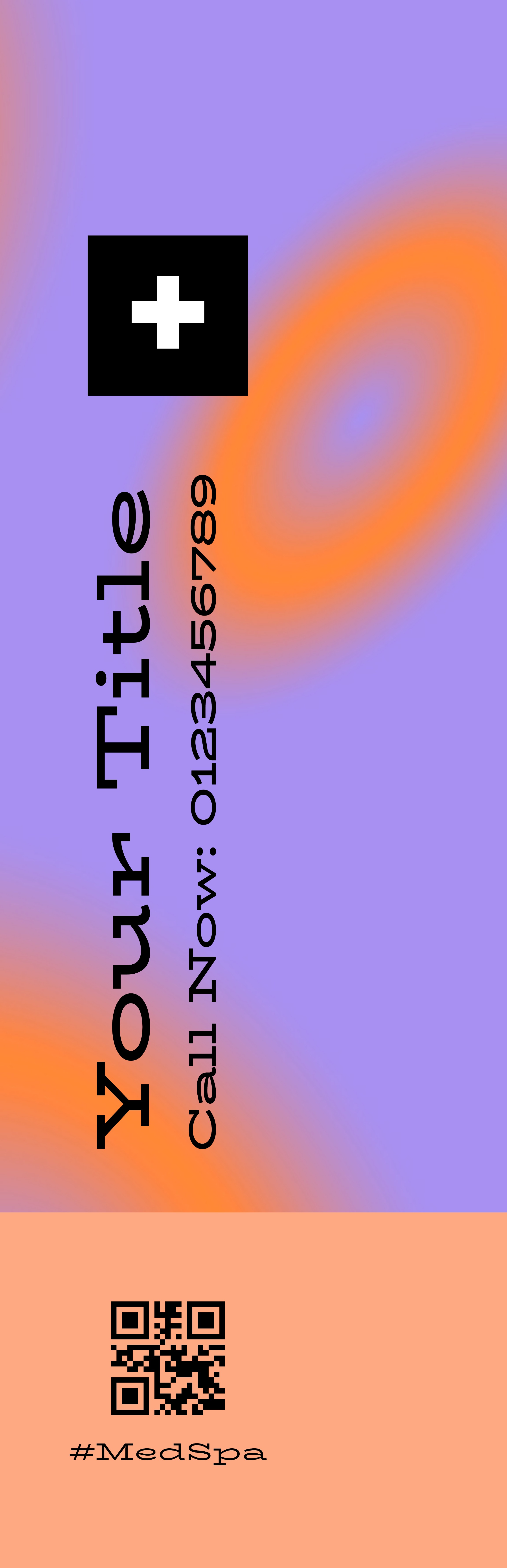 Feather Flag - Right Pole (10 ft.)_Med Spa 3