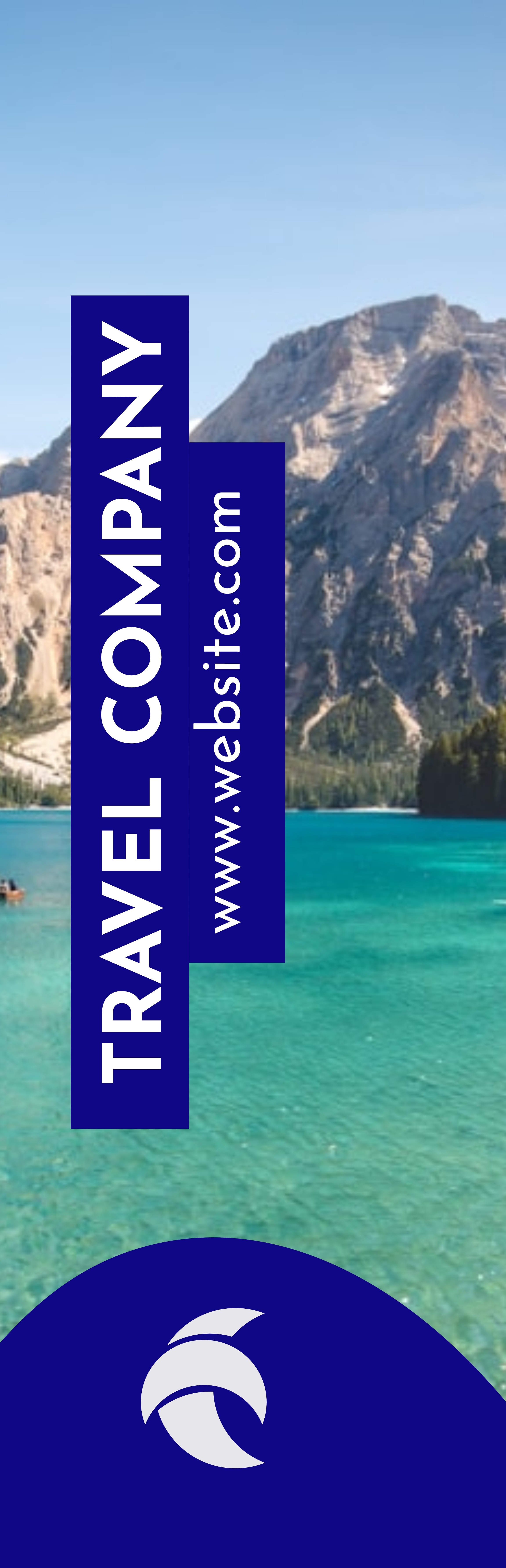 Feather Flag - Right Pole (10 ft.)_Travel Agency 1 