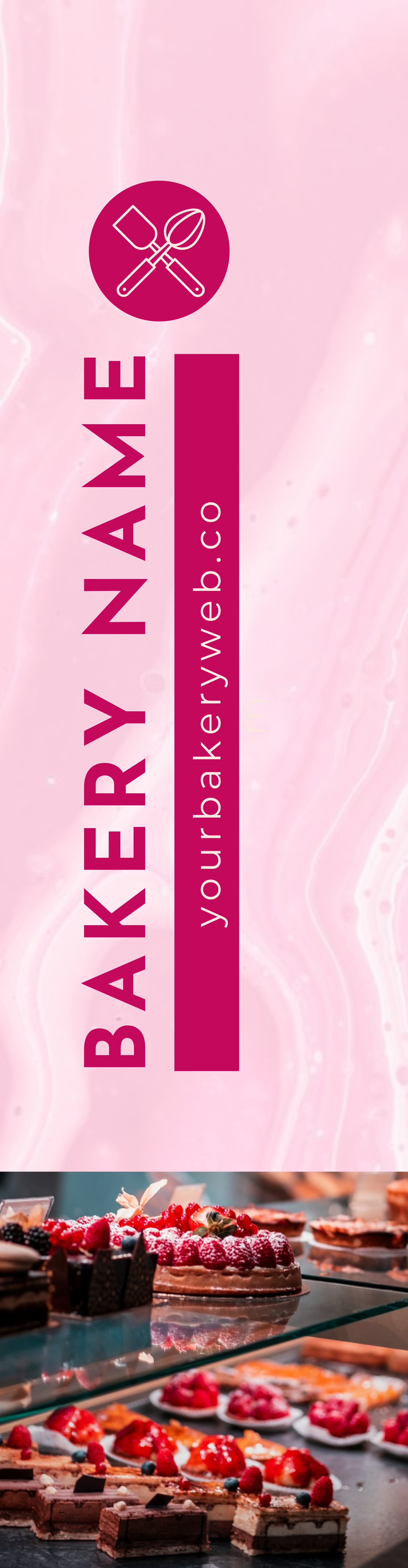 Feather Flag - Right Pole (12 ft.)_Bakery 1