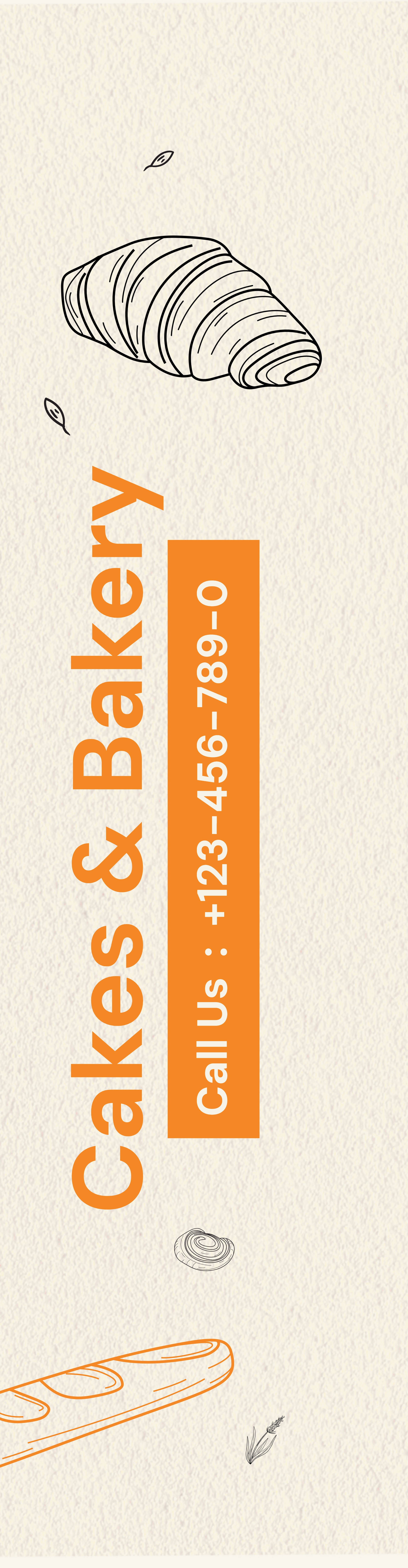 Feather Flag - Right Pole (12 ft.)_Bakery 2 