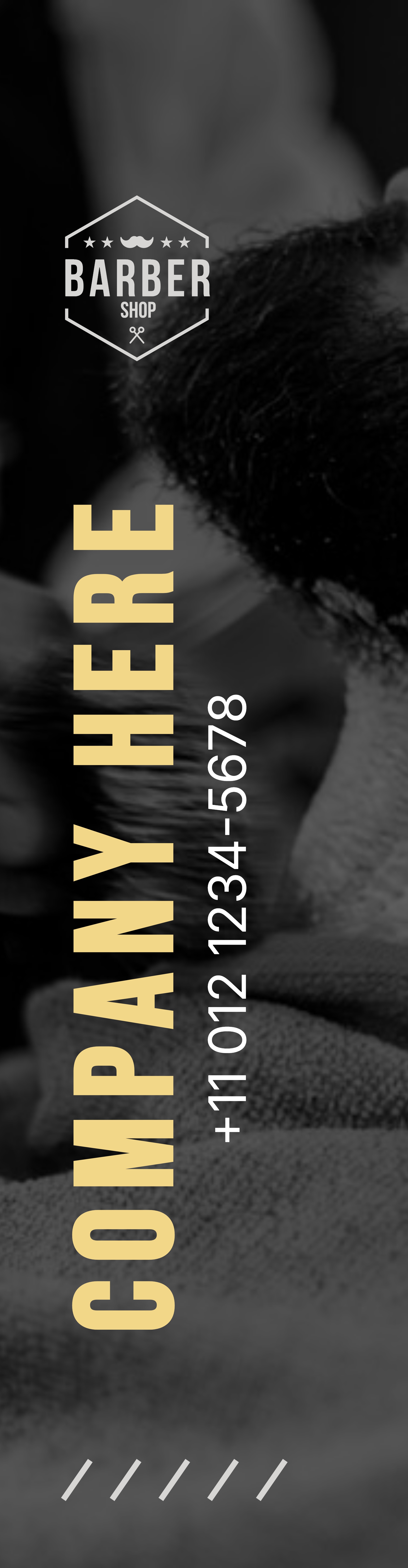 Feather Flag - Right Pole (12 ft.)_Barbershop 2 