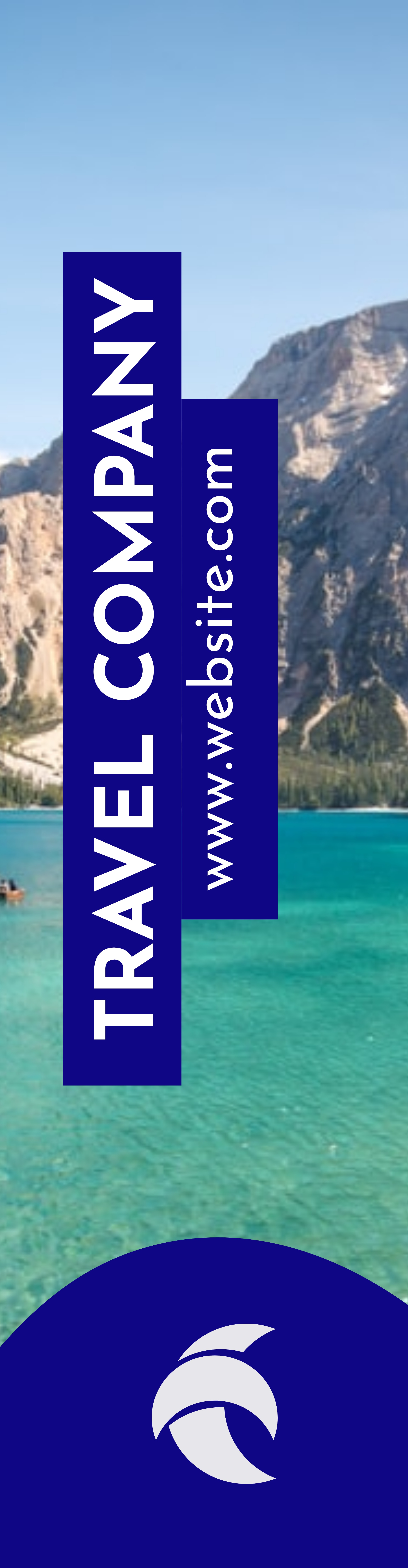 Feather Flag - Right Pole (12 ft.)_Travel Agency 1