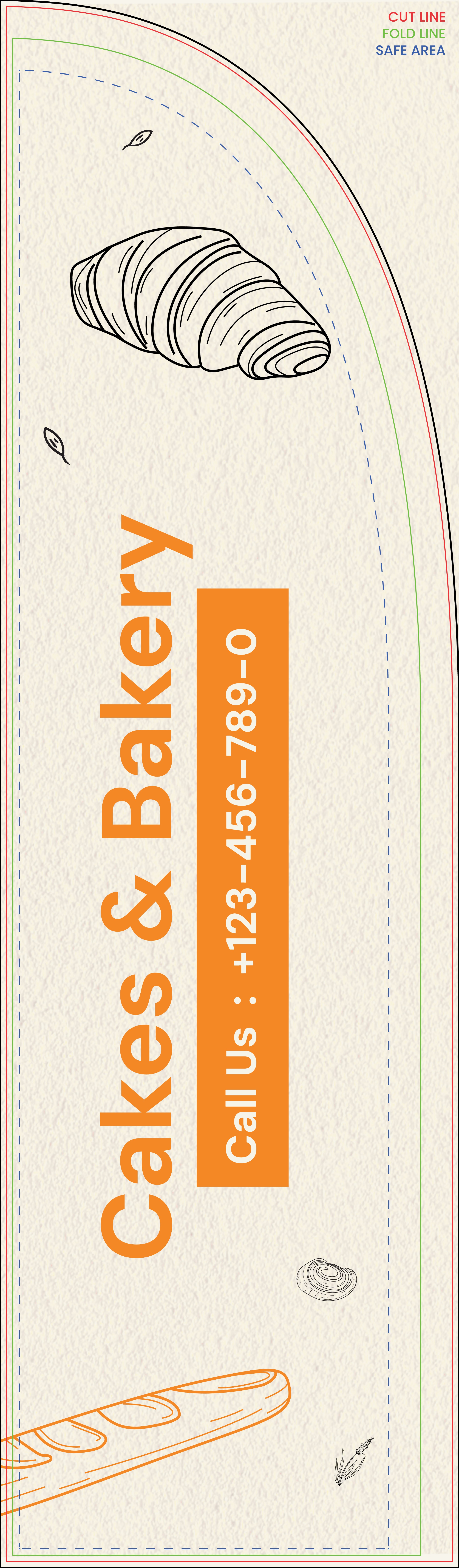 Feather Flag - Right Pole (12ft. Jumbo)_Bakery 2