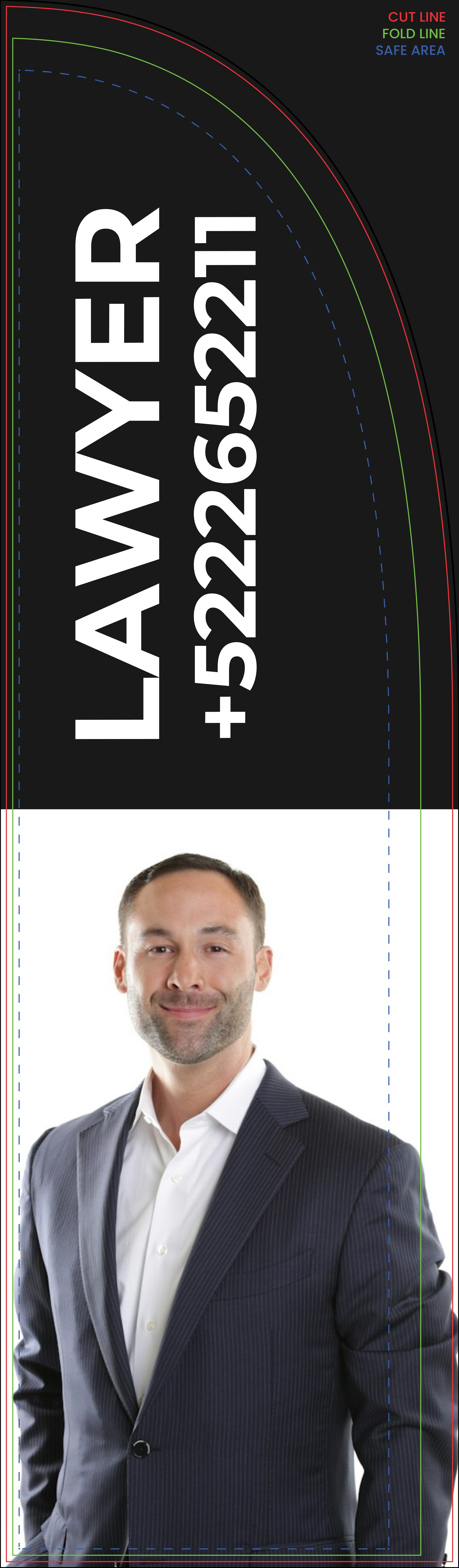 Feather Flag - Right Pole (12ft. Jumbo)_Lawyer 1 